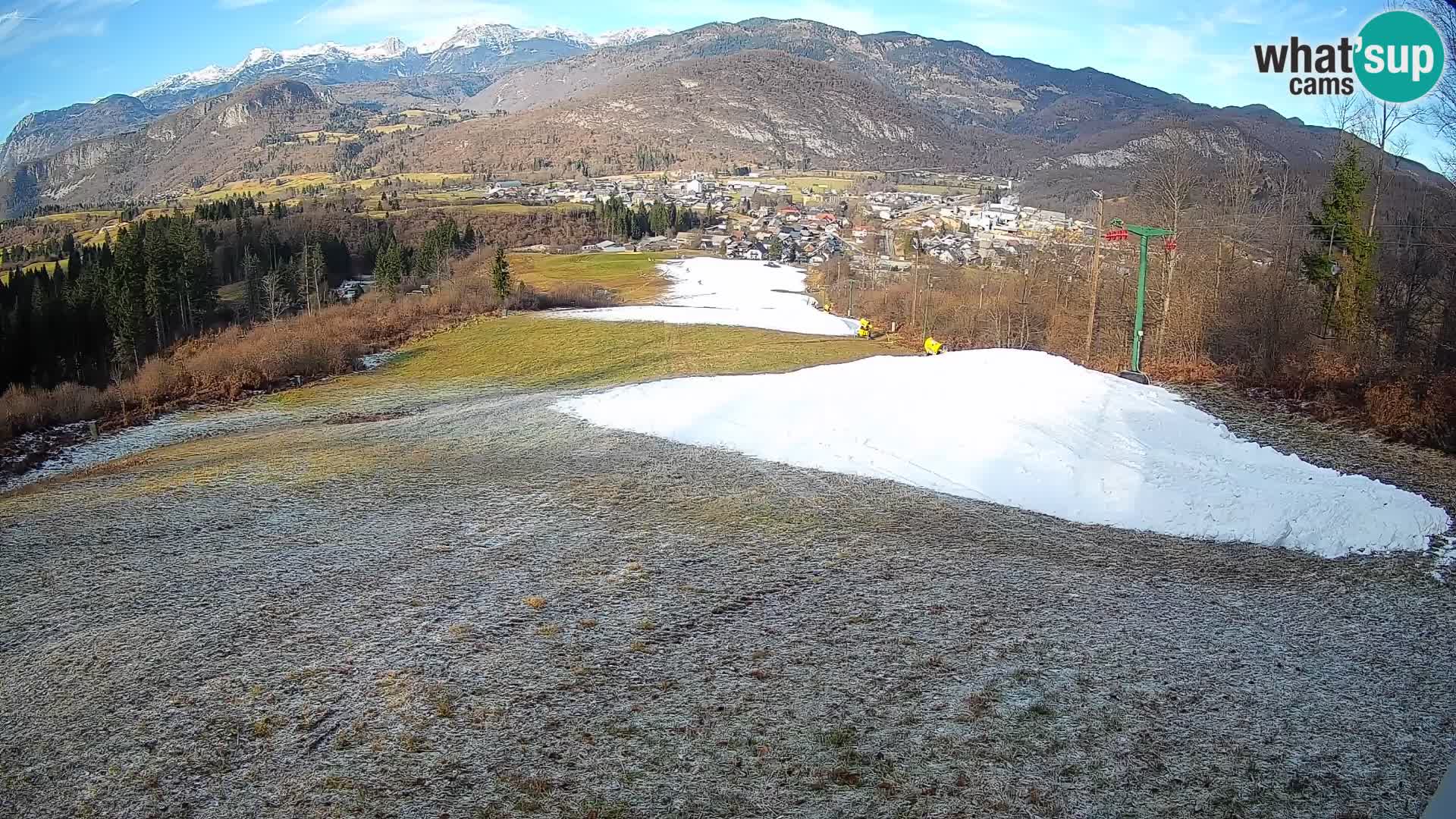Cámara en vivo Bohinjska Bistrica – Vista en directo desde la estación de esquí Kozji Hrbet
