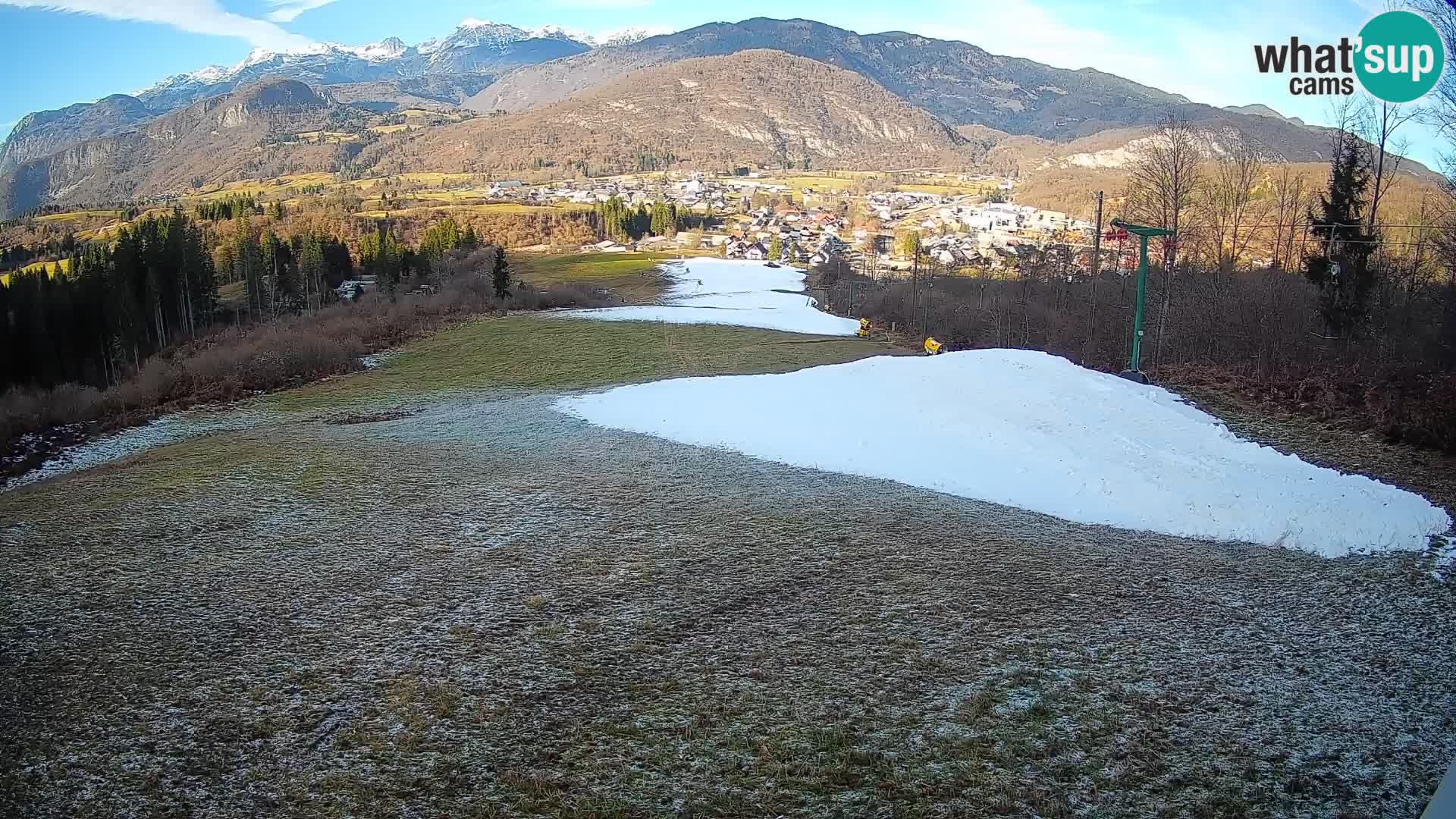 Webcam Bohinjska Bistrica – Vista live dalla stazione sciistica Kozji Hrbet