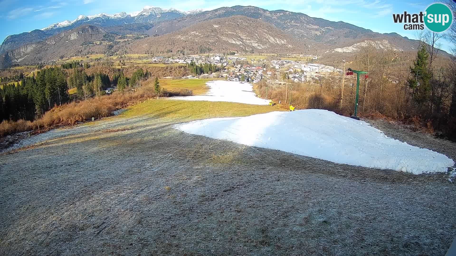 Webcam Bohinjska Bistrica – Vue en direct depuis la station de ski Kozji Hrbet