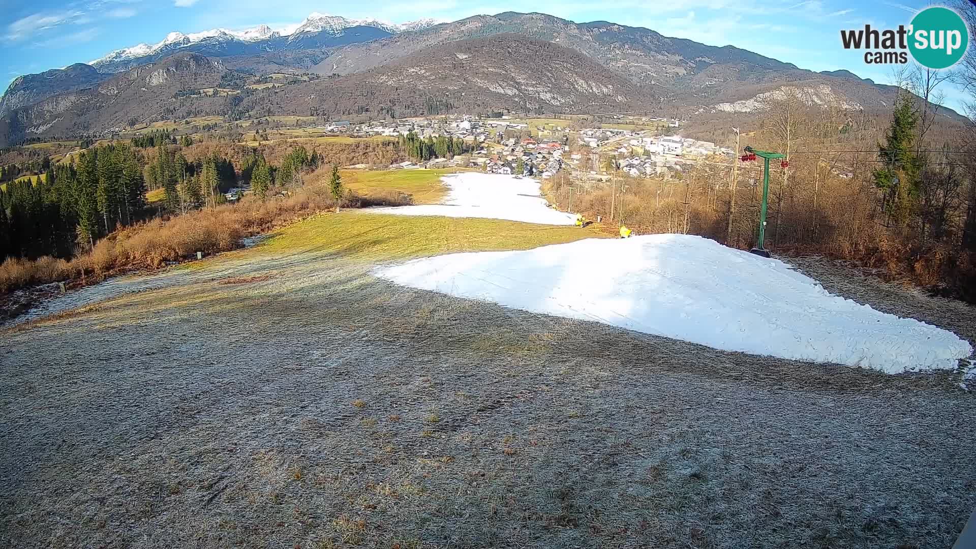 Webcam Bohinjska Bistrica – Vue en direct depuis la station de ski Kozji Hrbet