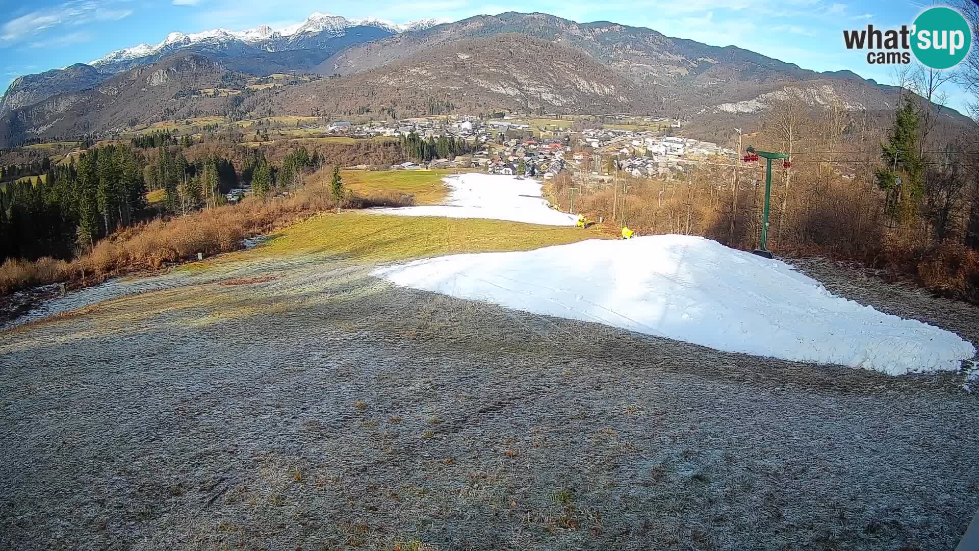 Webcam Bohinjska Bistrica – Vue en direct depuis la station de ski Kozji Hrbet