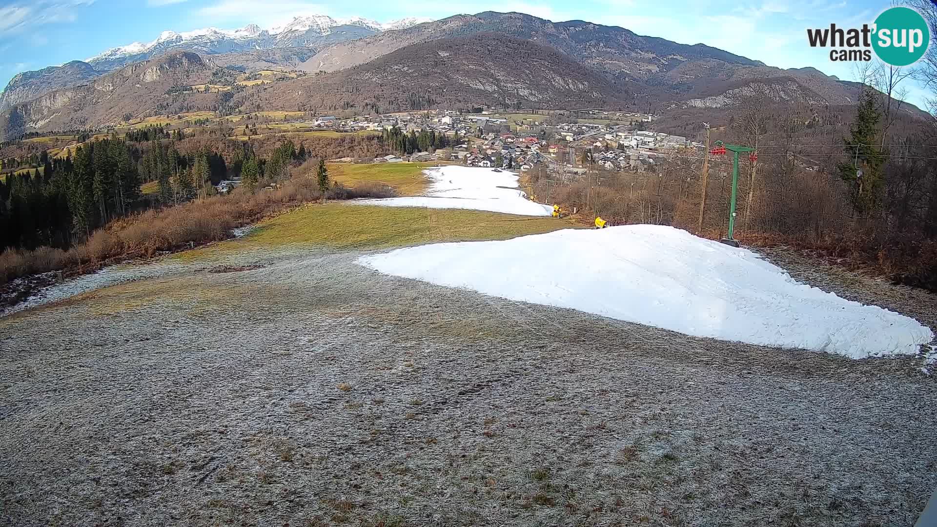 Spletna kamera Bohinjska Bistrica – Pogled v živo s smučišča Kozji Hrbet