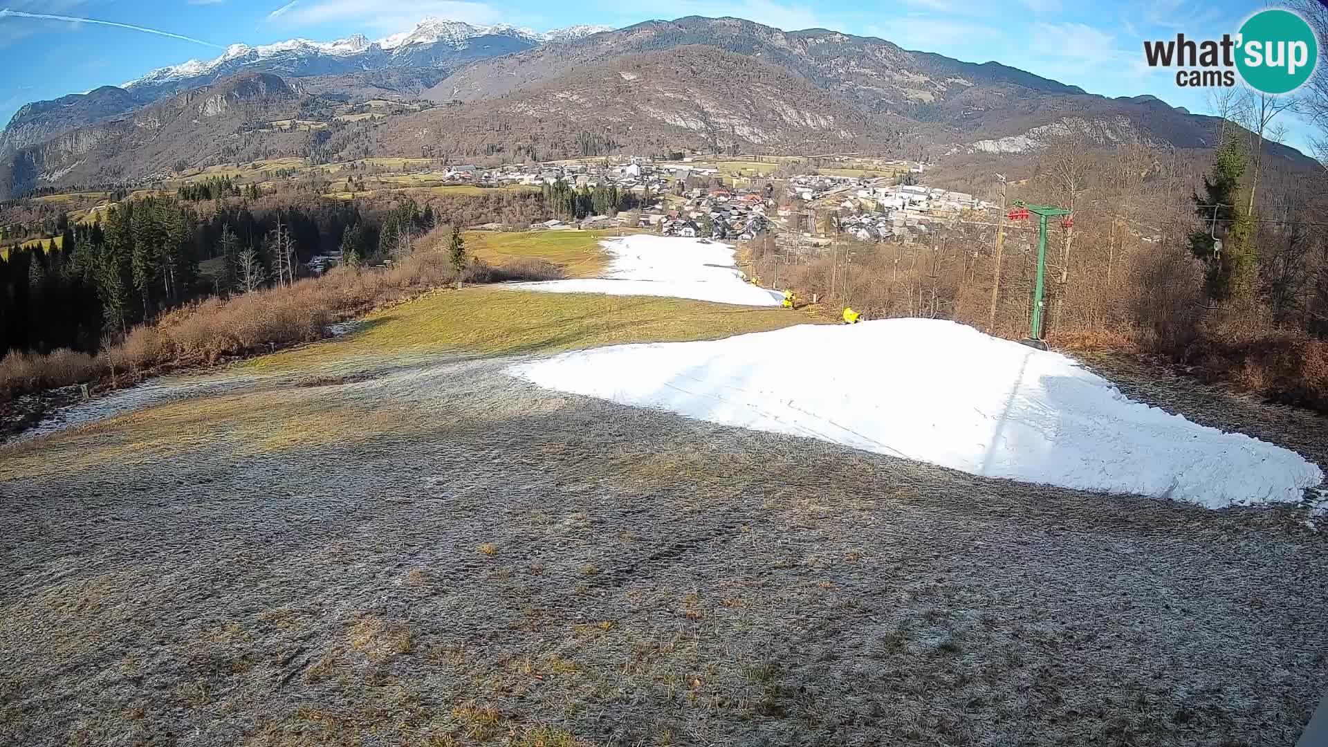 Webcam Bohinjska Bistrica – Vista live dalla stazione sciistica Kozji Hrbet