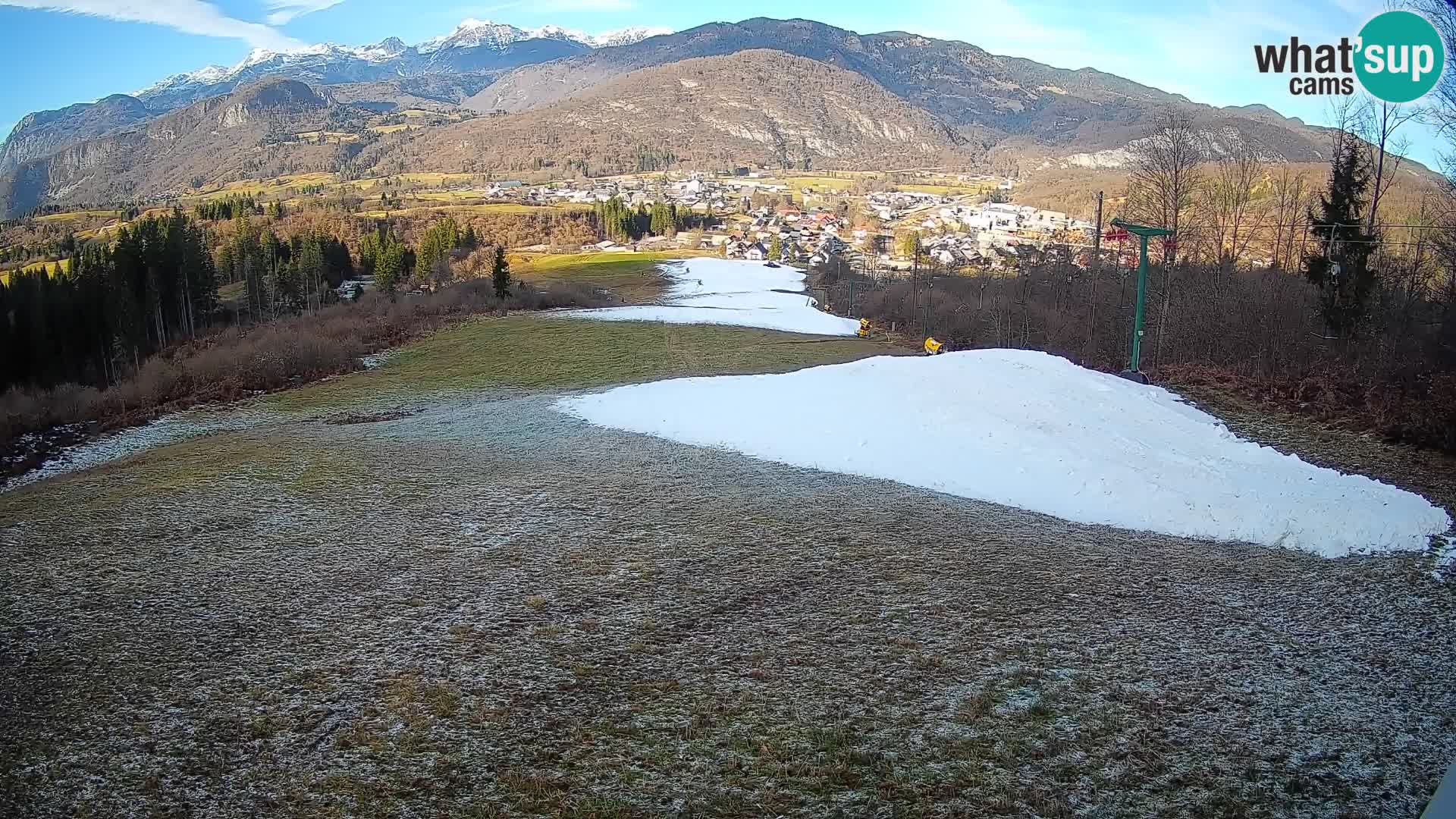 Webcam Bohinjska Bistrica – Vista live dalla stazione sciistica Kozji Hrbet