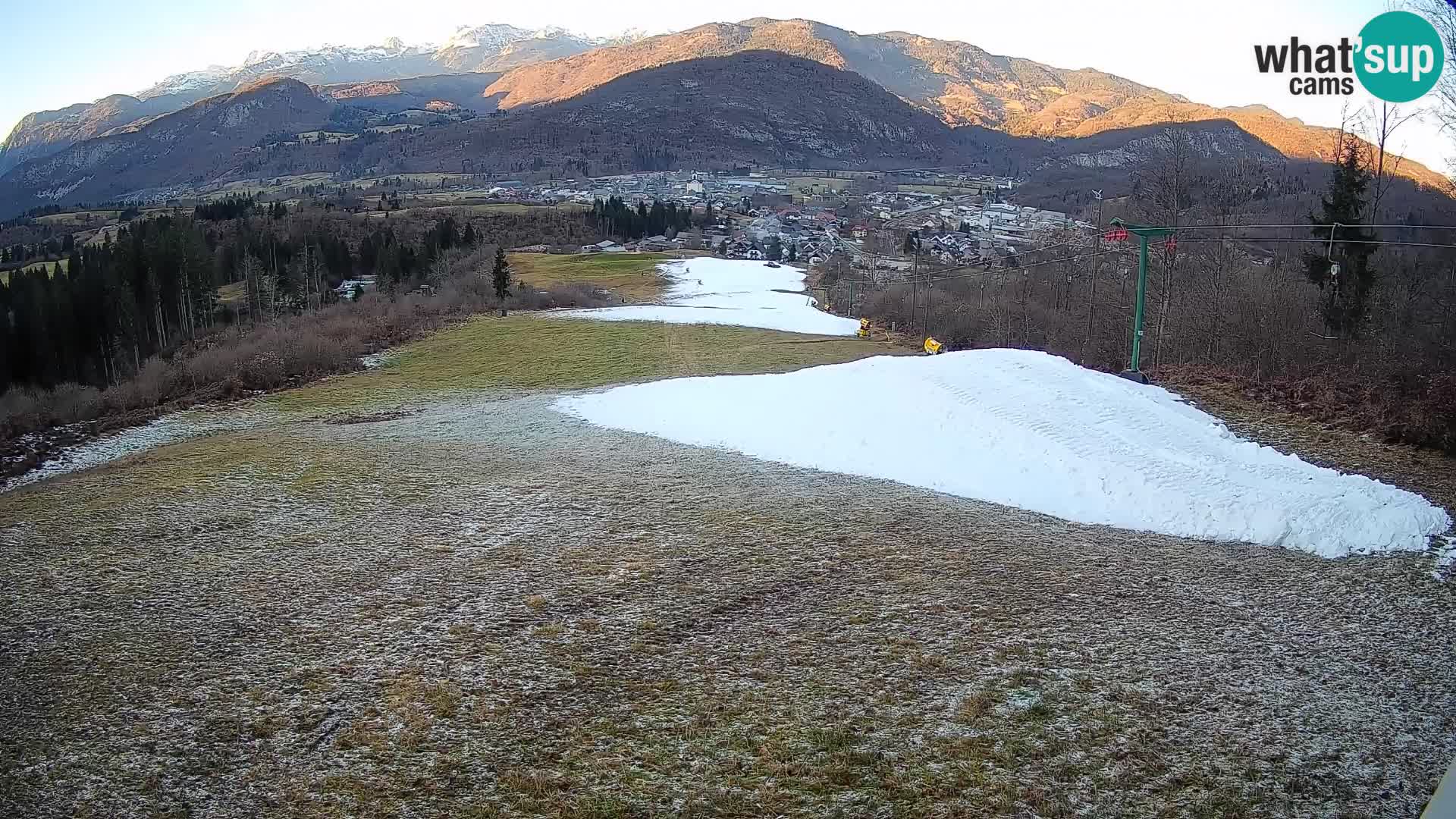 Cámara en vivo Bohinjska Bistrica – Vista en directo desde la estación de esquí Kozji Hrbet