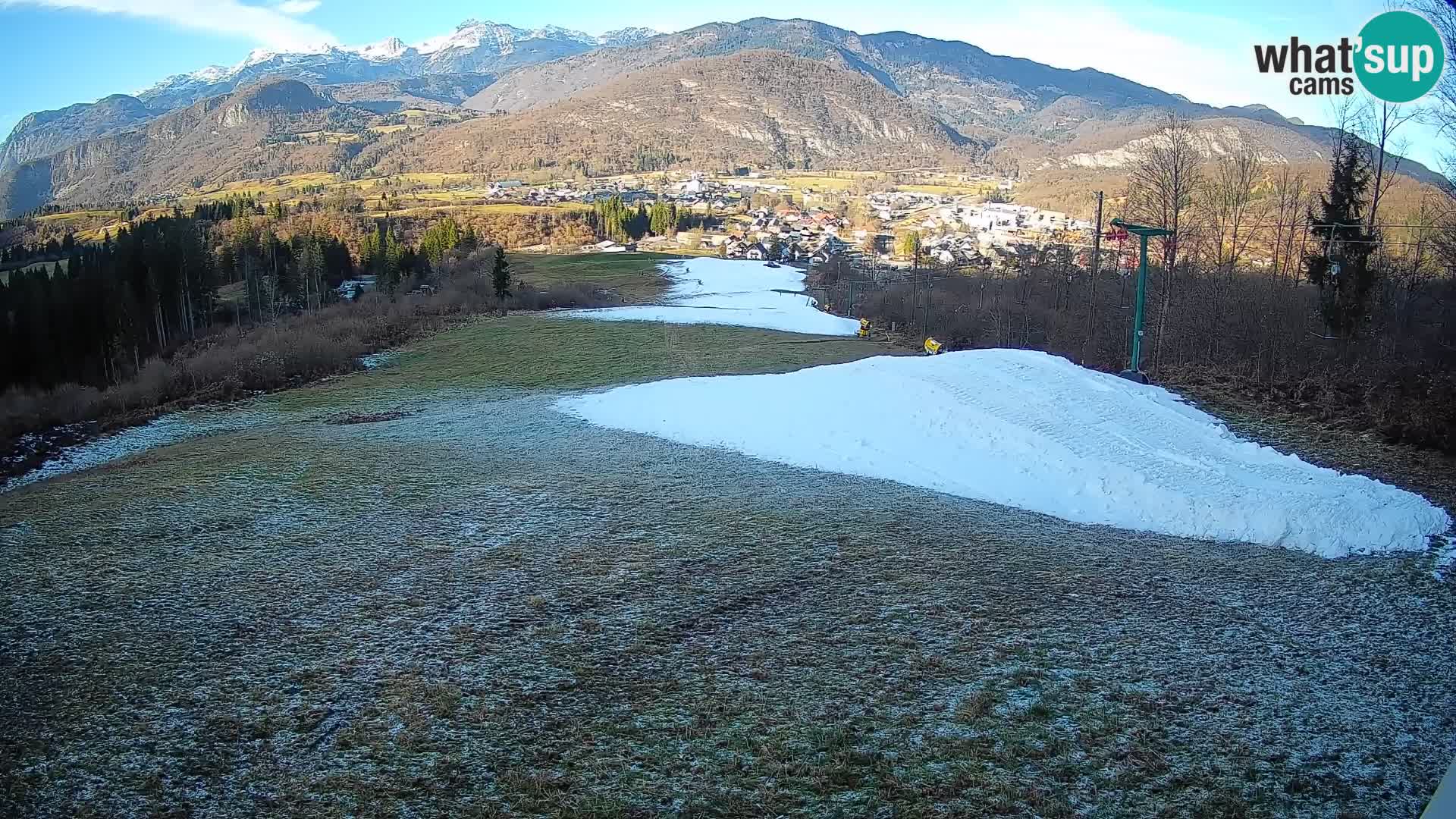 Webcam Bohinjska Bistrica – Vista live dalla stazione sciistica Kozji Hrbet