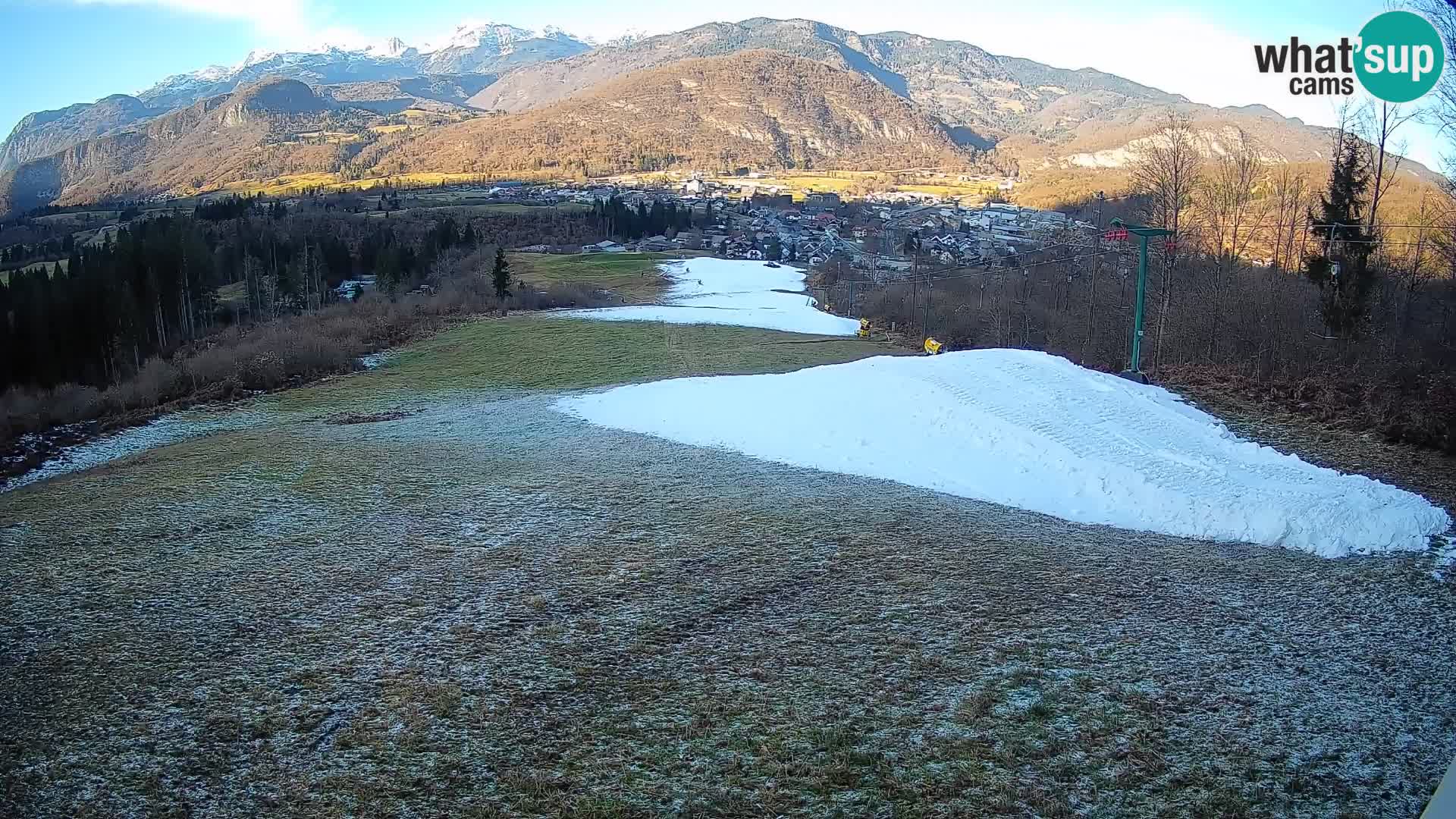 Spletna kamera Bohinjska Bistrica – Pogled v živo s smučišča Kozji Hrbet