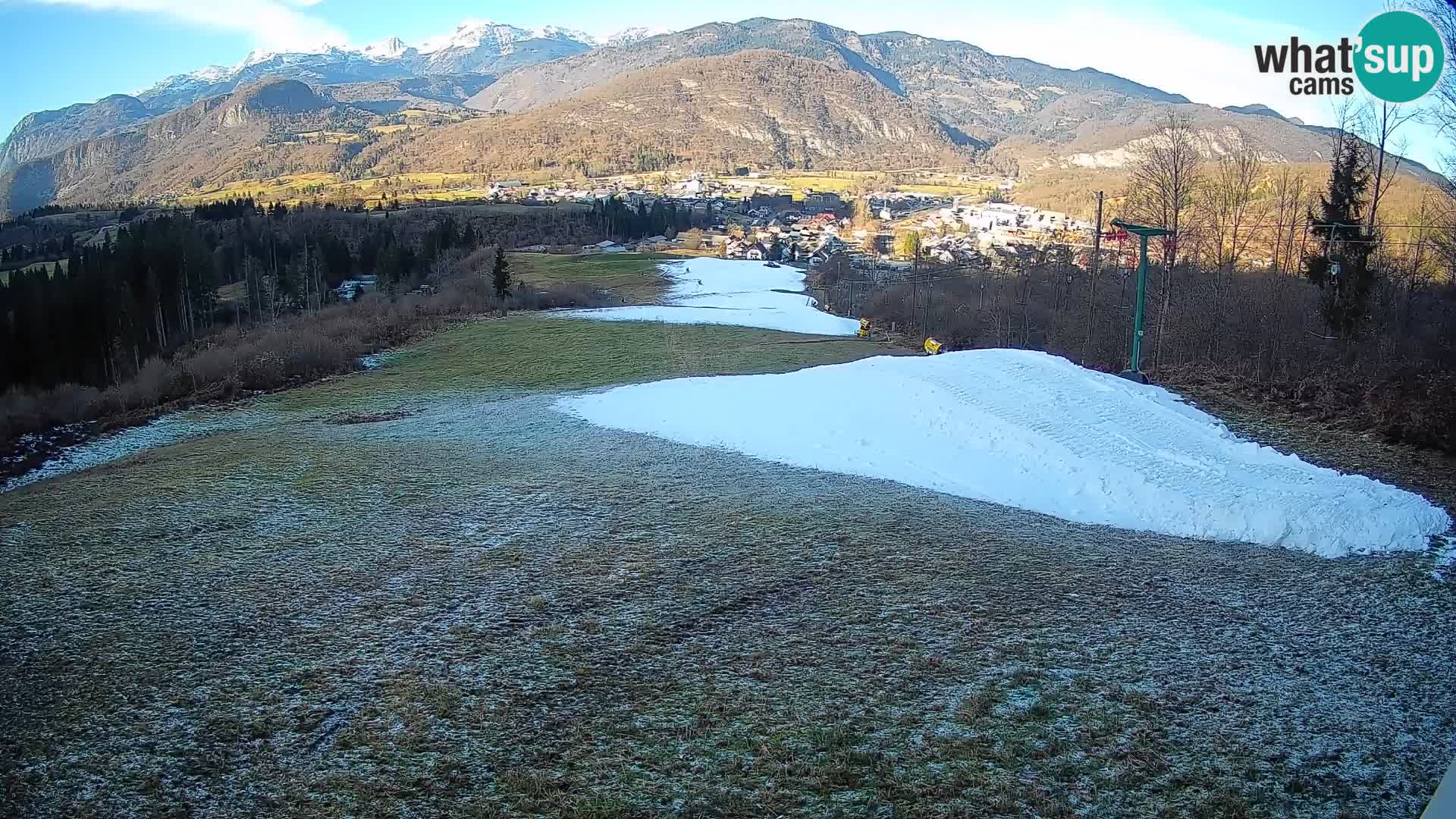 Webcam Bohinjska Bistrica – Live View from Kozji Hrbet Ski Station