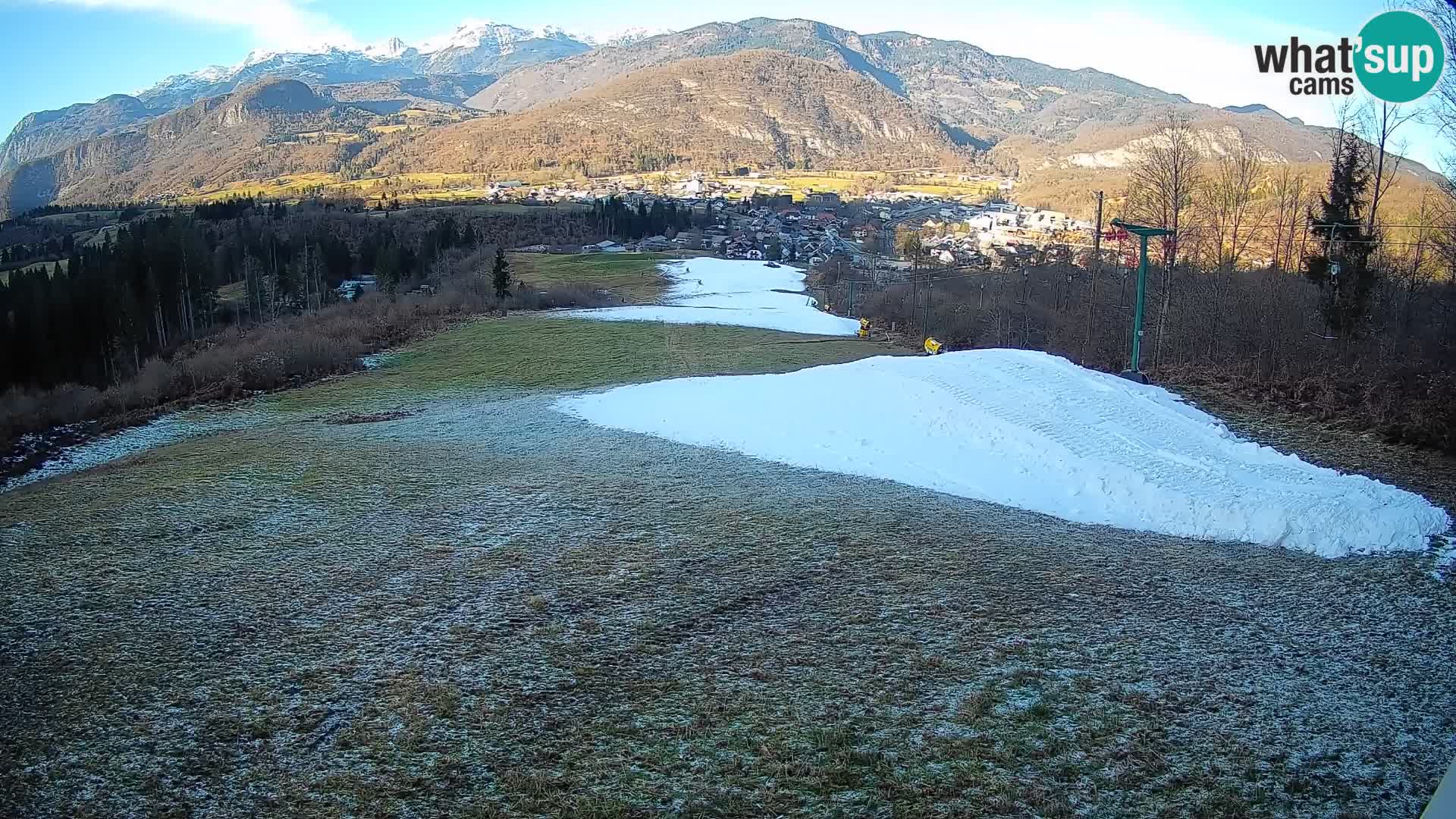 Webcam Bohinjska Bistrica – Vista live dalla stazione sciistica Kozji Hrbet