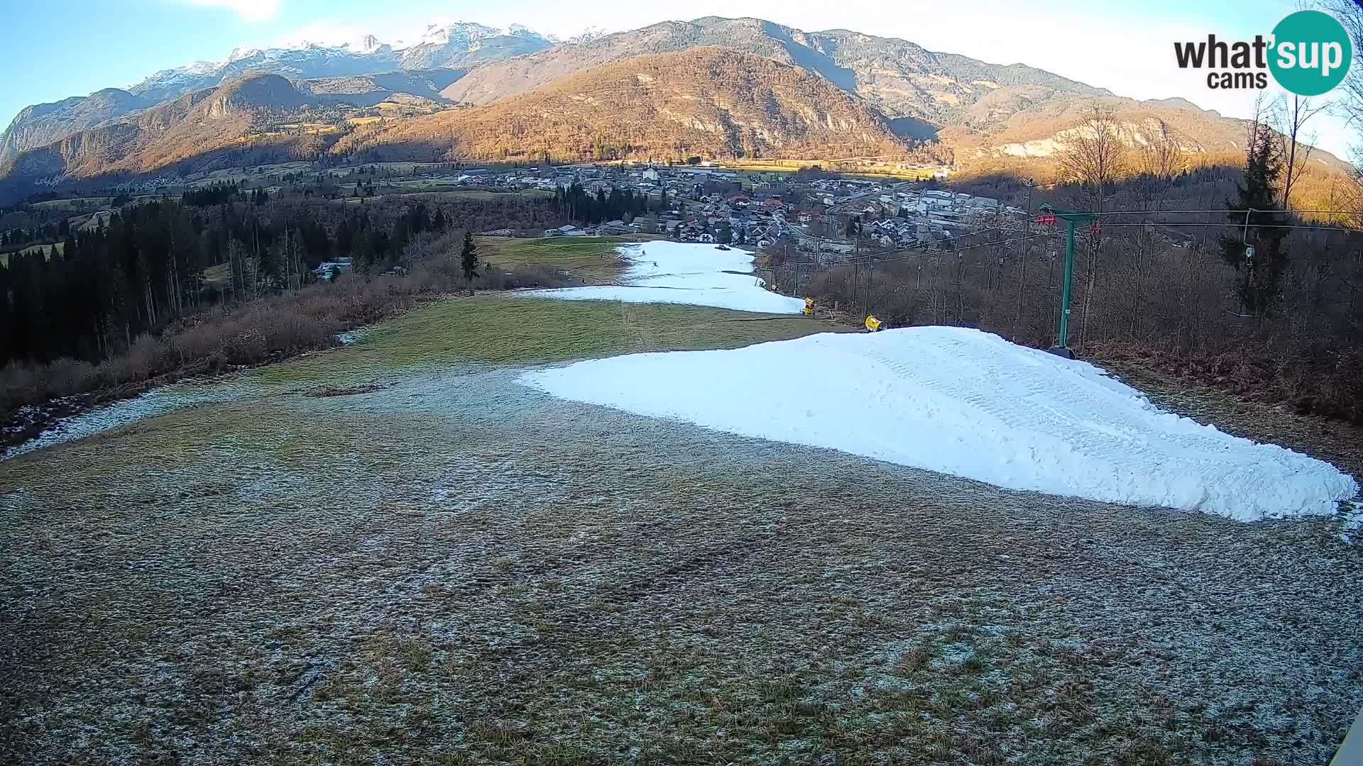 Webcam Bohinjska Bistrica – Vue en direct depuis la station de ski Kozji Hrbet