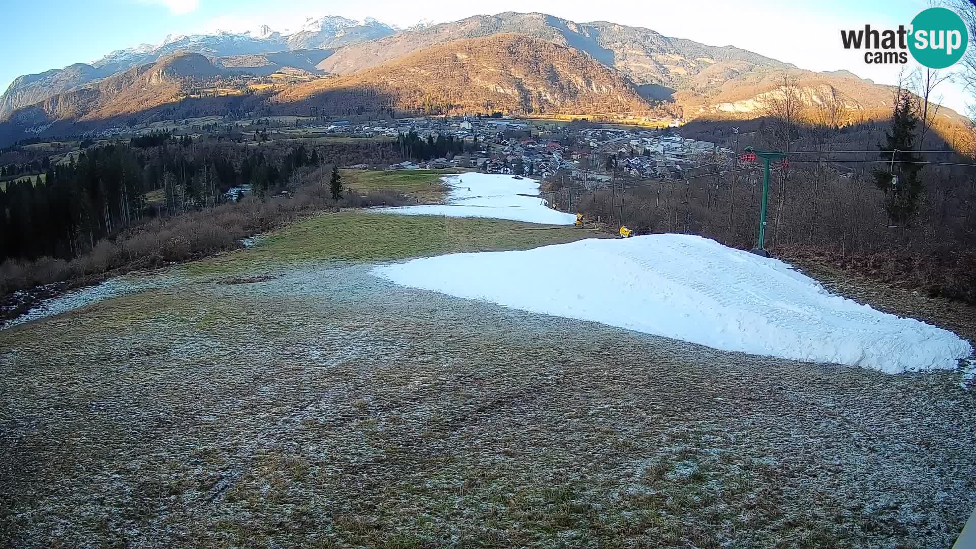 Webcam Bohinjska Bistrica – Live View from Kozji Hrbet Ski Station