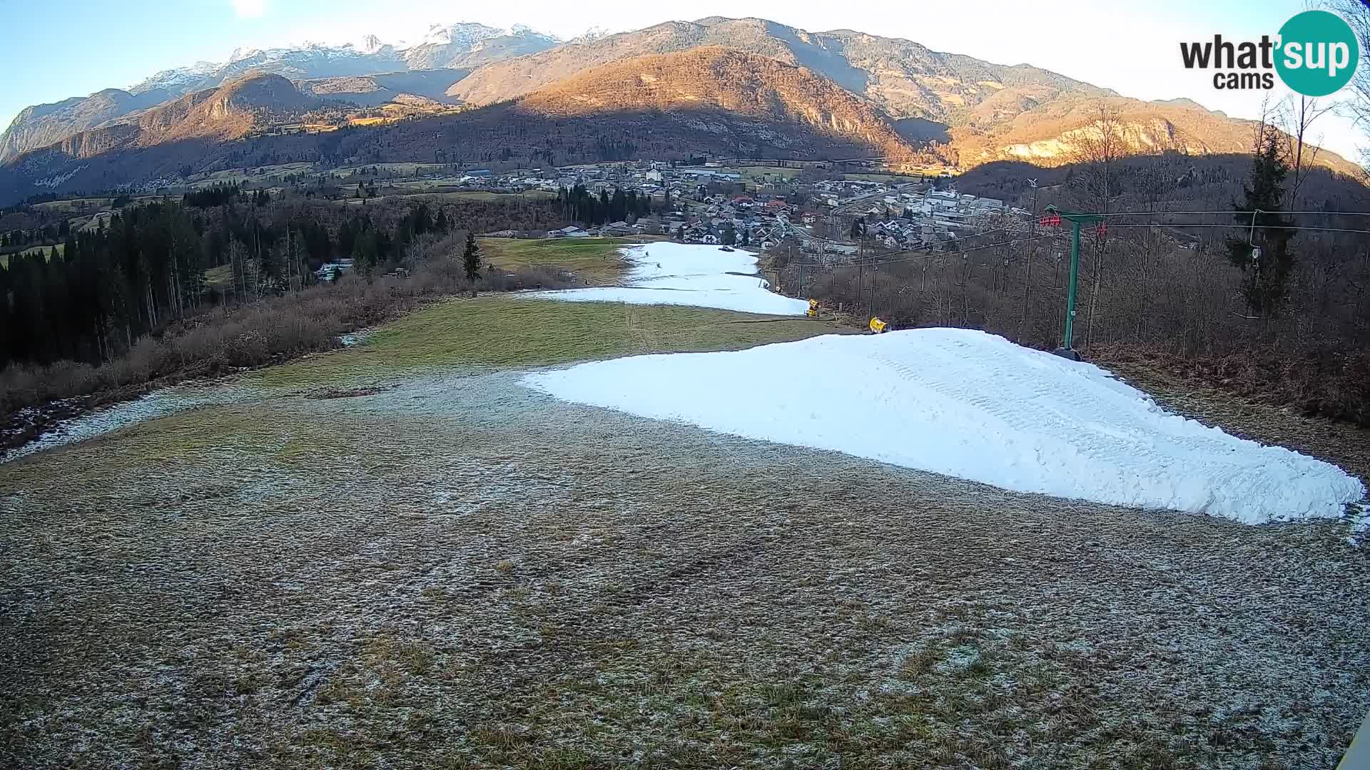Spletna kamera Bohinjska Bistrica – Pogled v živo s smučišča Kozji Hrbet