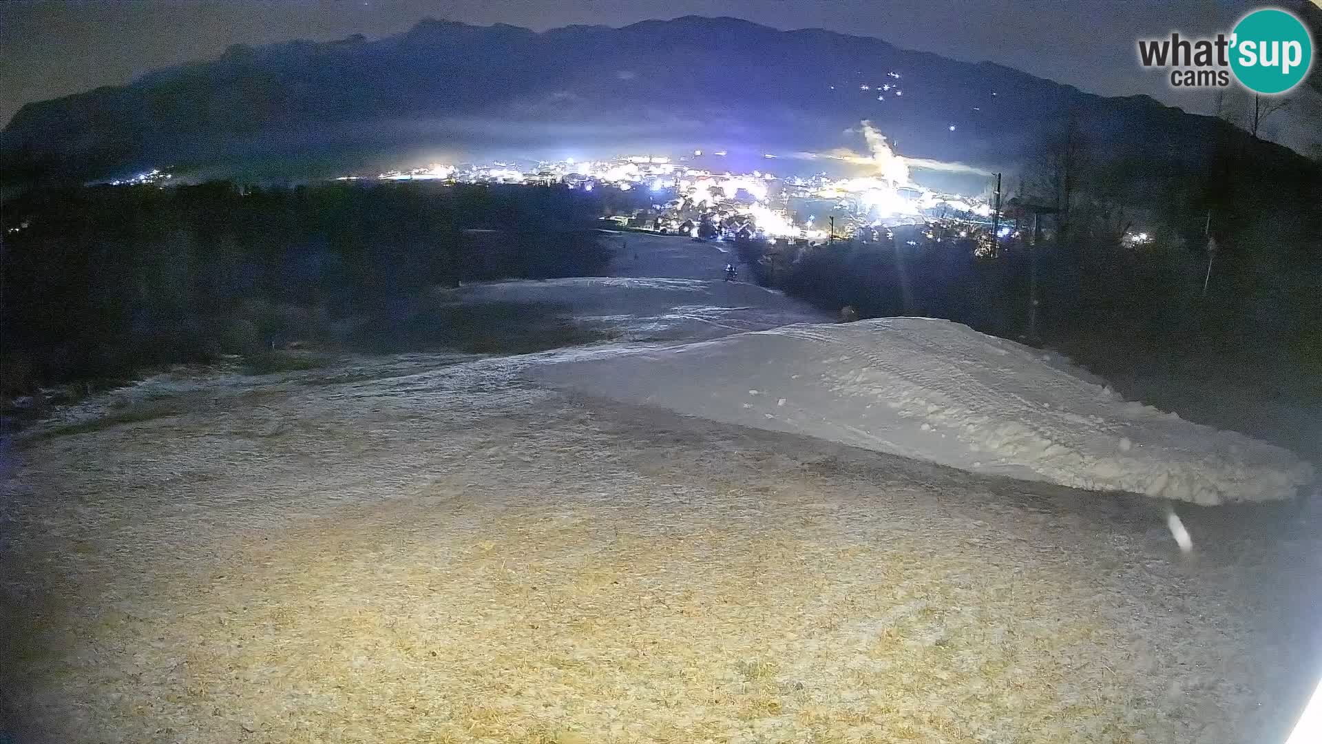 Webcam Bohinjska Bistrica – Vue en direct depuis la station de ski Kozji Hrbet
