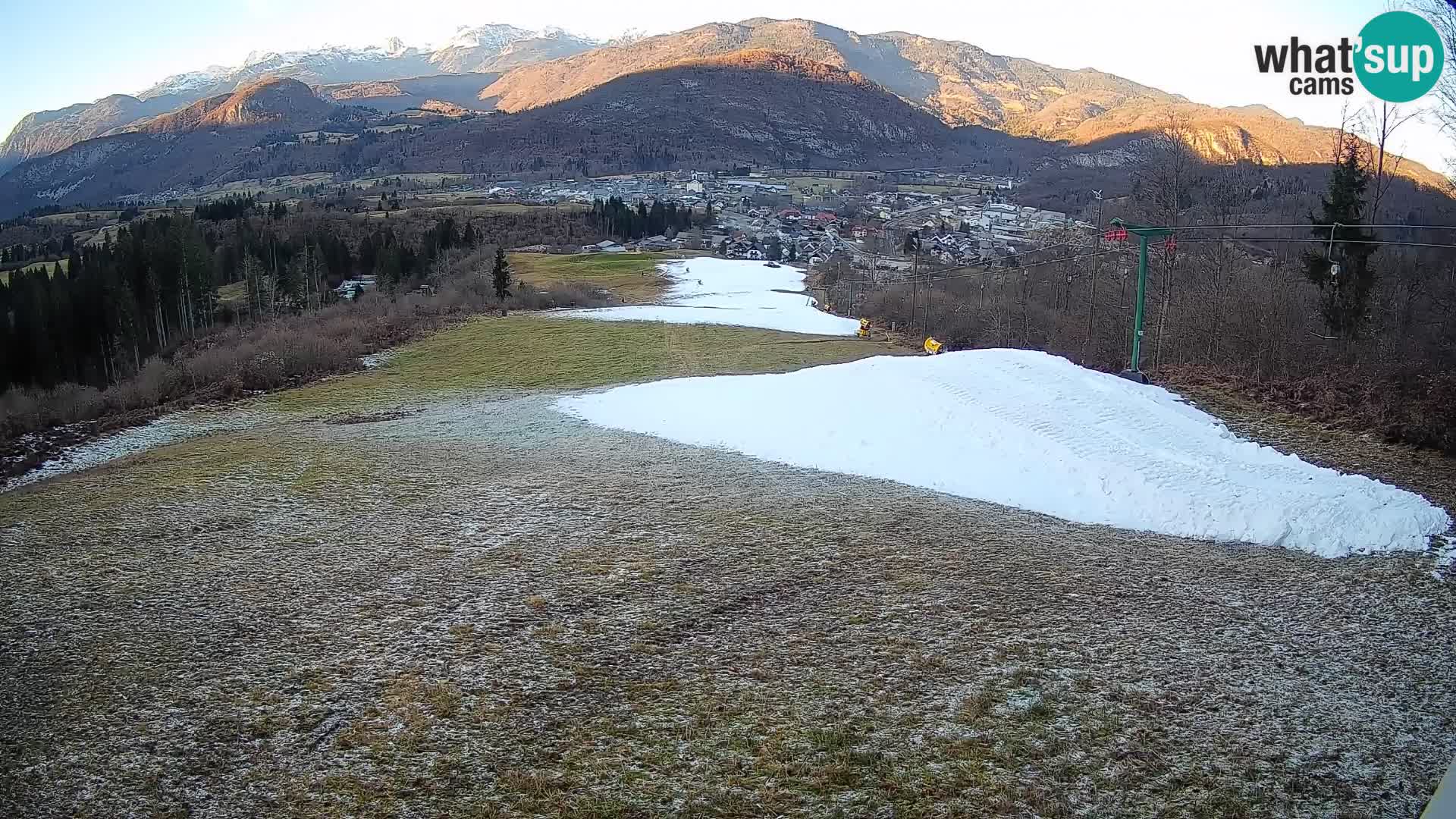 Spletna kamera Bohinjska Bistrica – Pogled v živo s smučišča Kozji Hrbet
