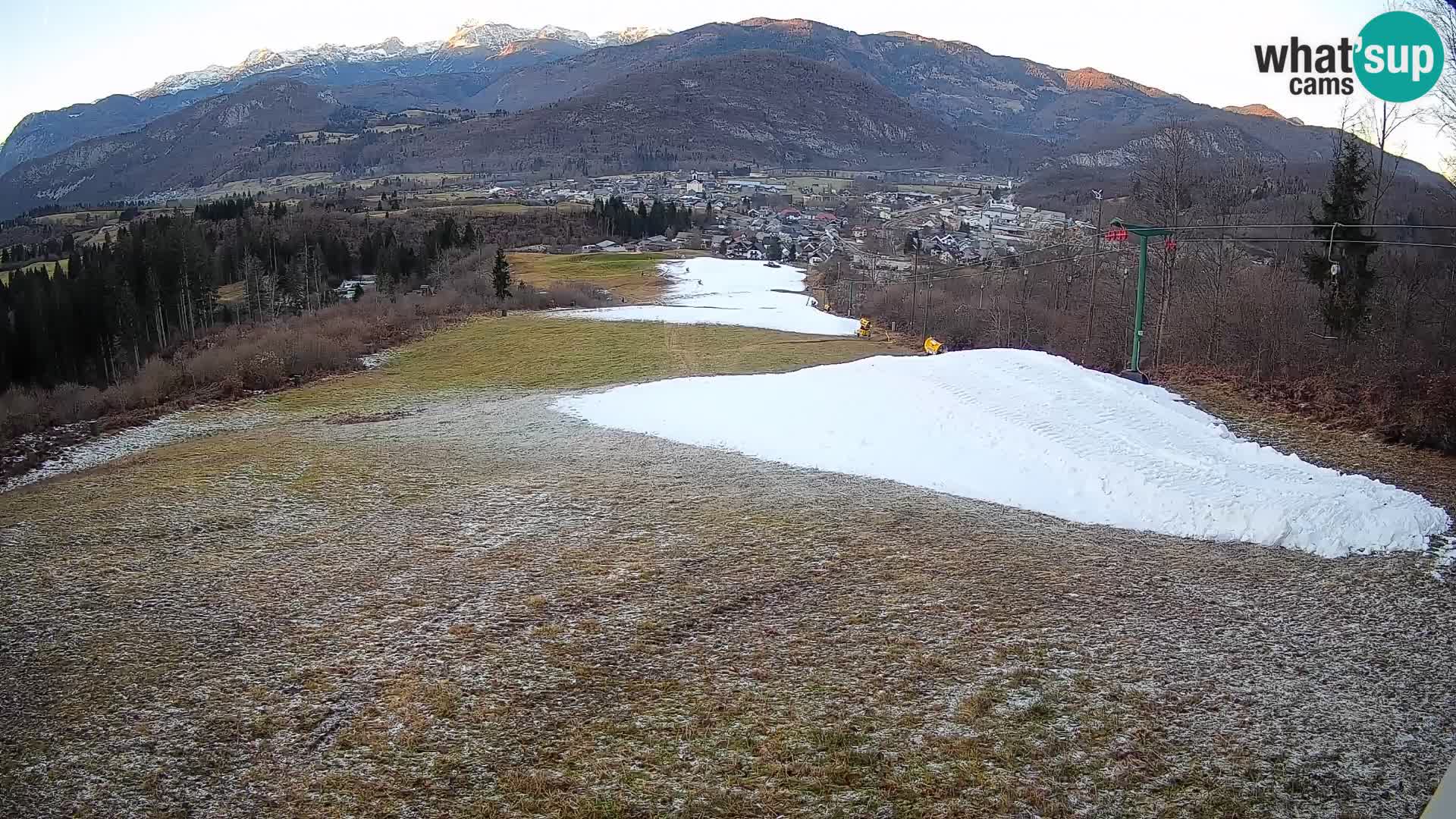 Webcam Bohinjska Bistrica – Vista live dalla stazione sciistica Kozji Hrbet