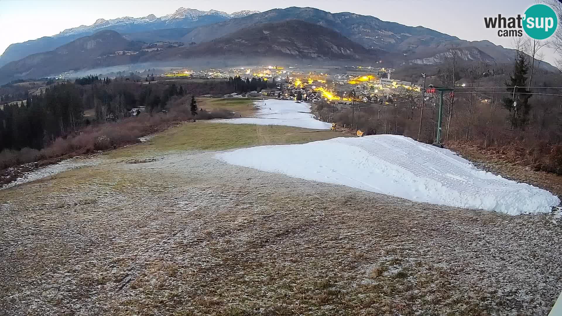 Webcam Bohinjska Bistrica – Vue en direct depuis la station de ski Kozji Hrbet