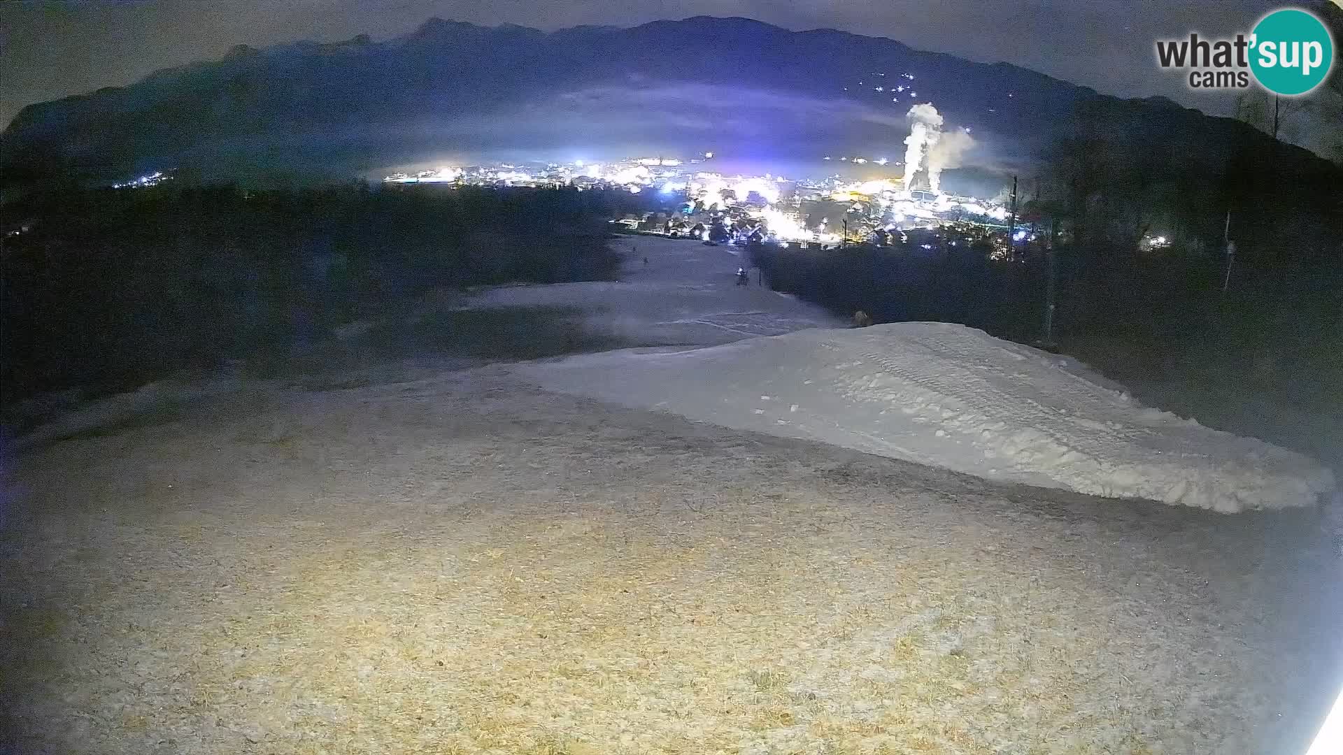 Spletna kamera Bohinjska Bistrica – Pogled v živo s smučišča Kozji Hrbet