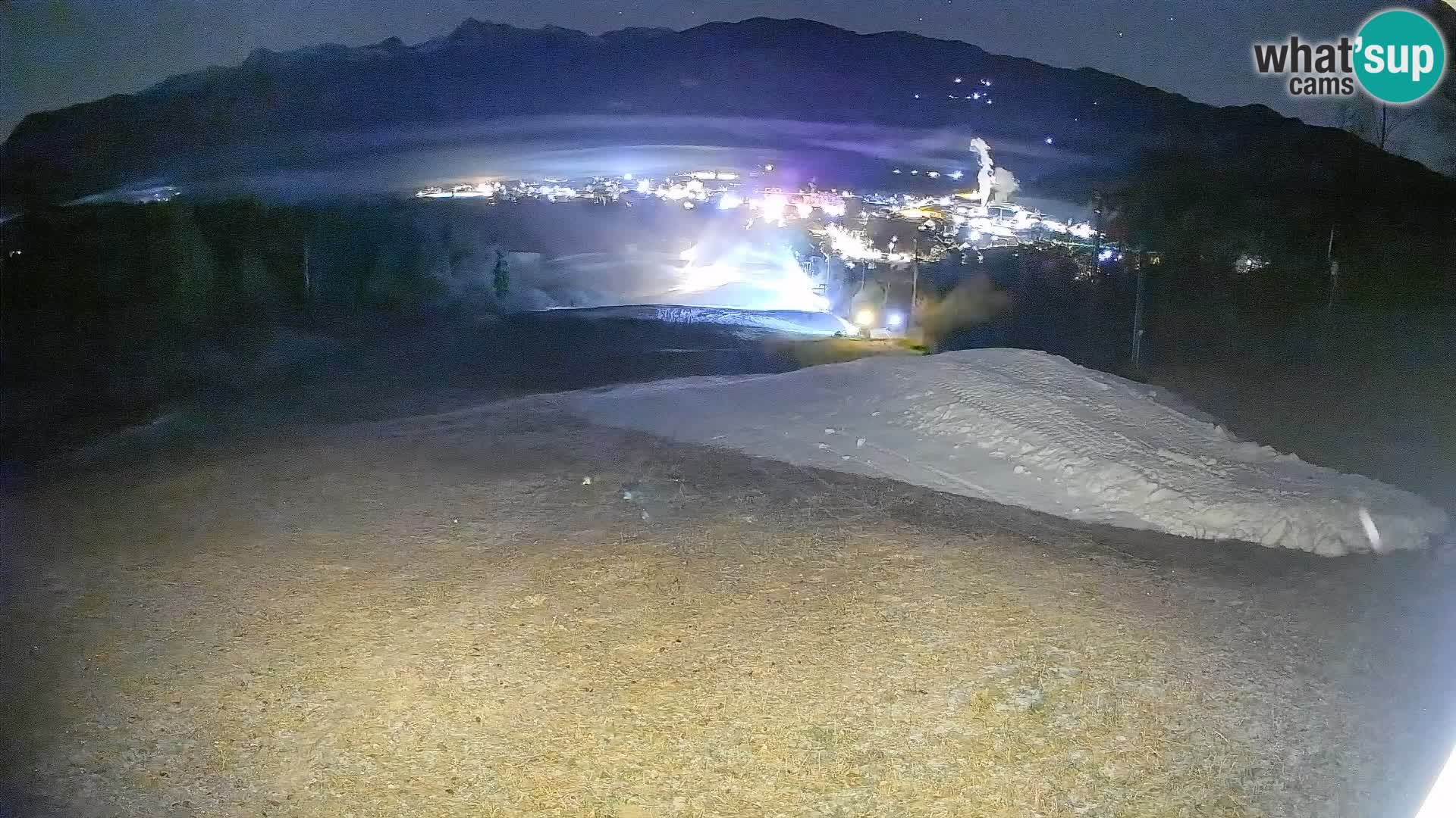 Kamera uživo Bohinjska Bistrica – Pogled u stvarnom vremenu sa skijališta Kozji Hrbet