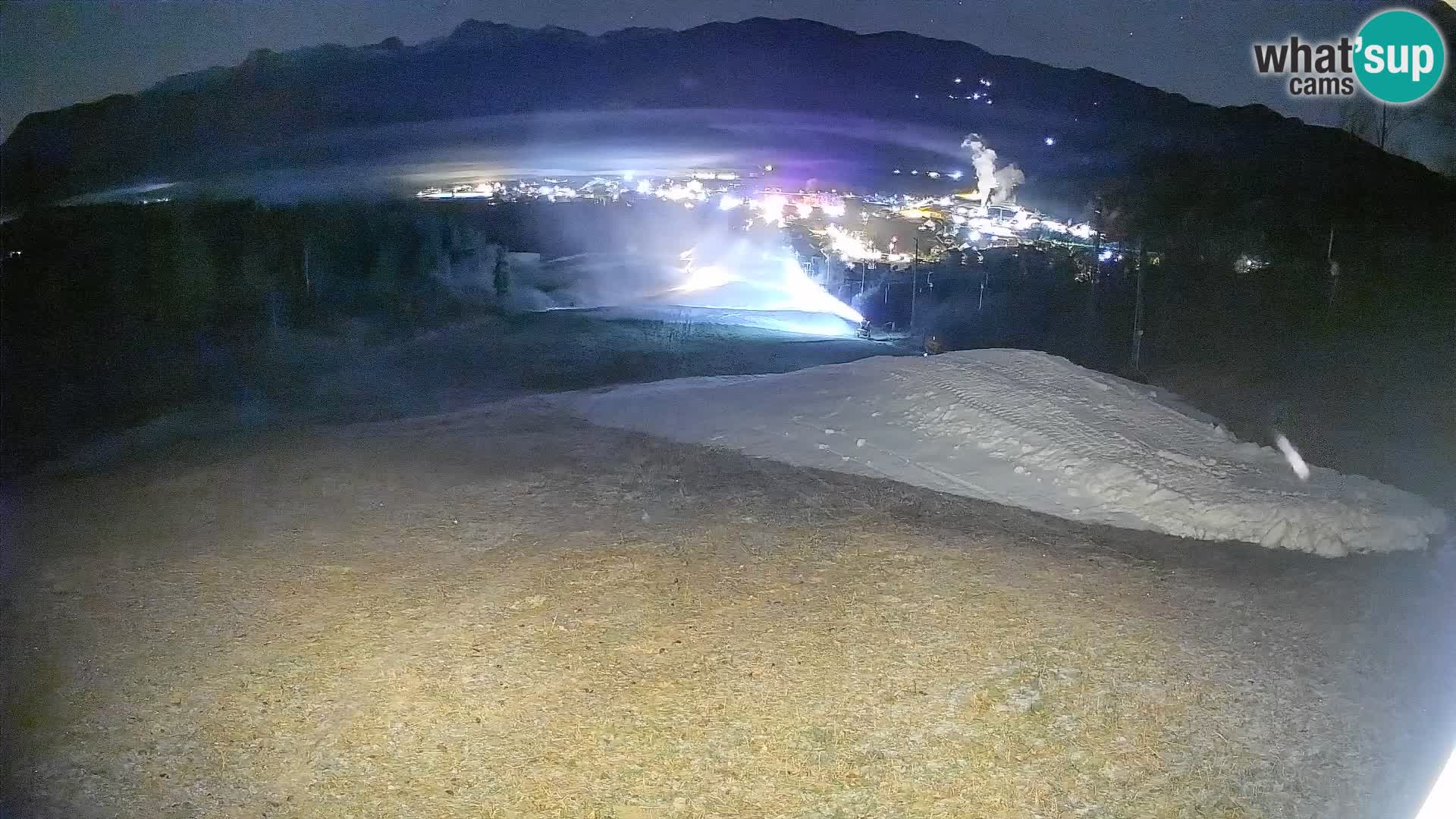 Kamera uživo Bohinjska Bistrica – Pogled u stvarnom vremenu sa skijališta Kozji Hrbet