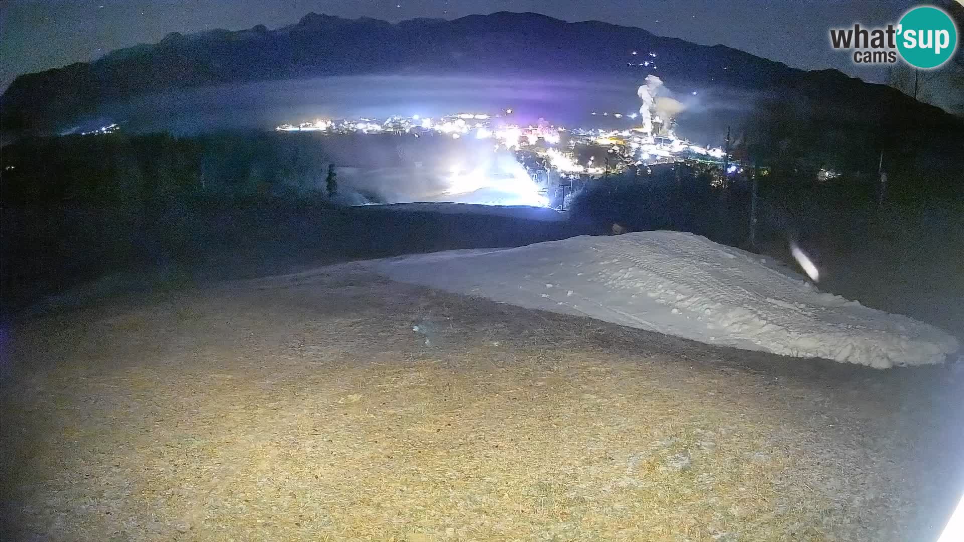 Spletna kamera Bohinjska Bistrica – Pogled v živo s smučišča Kozji Hrbet