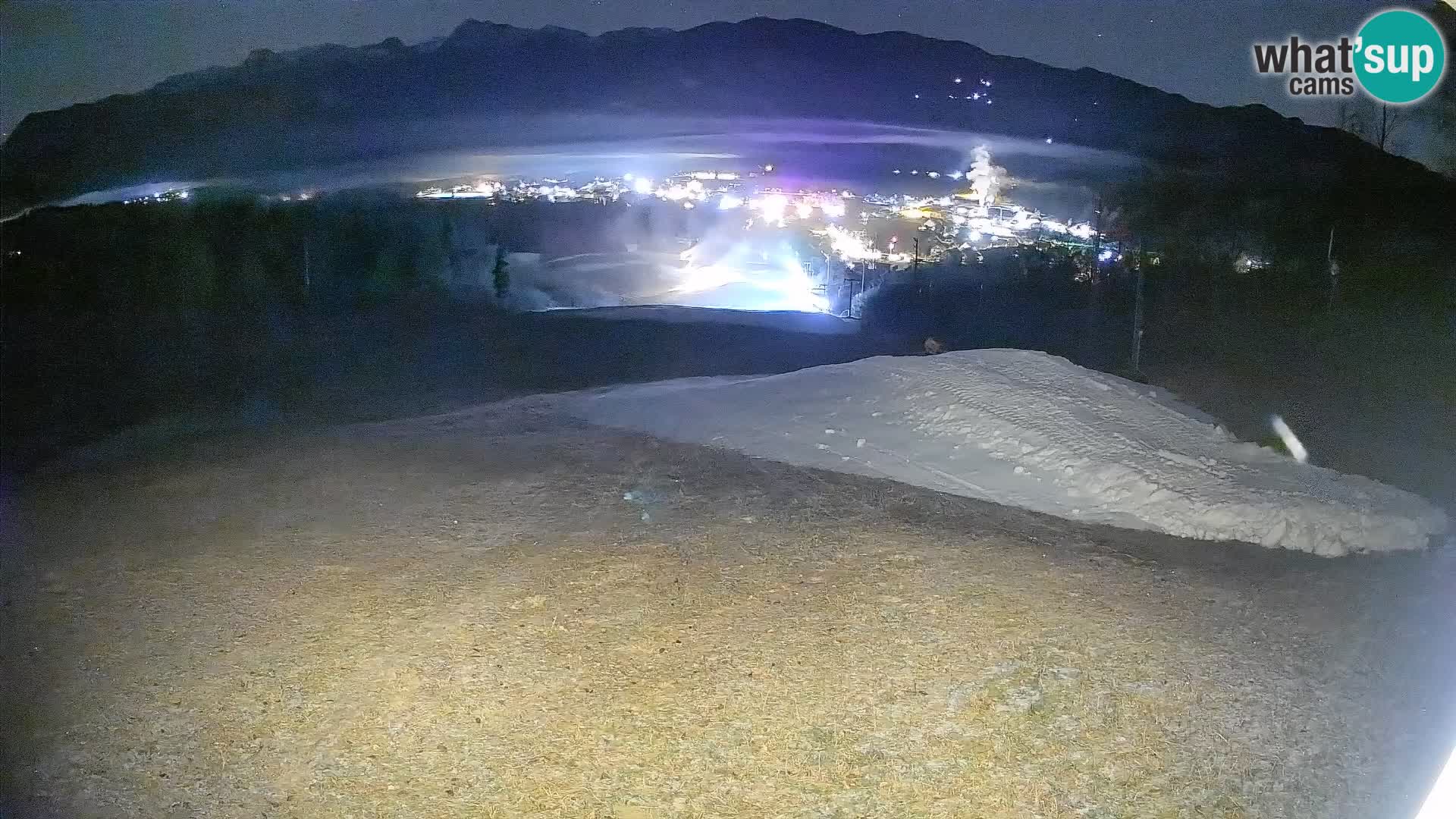 Spletna kamera Bohinjska Bistrica – Pogled v živo s smučišča Kozji Hrbet