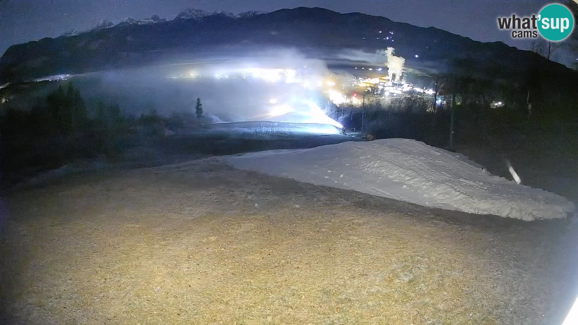 Kamera uživo Bohinjska Bistrica – Pogled u stvarnom vremenu sa skijališta Kozji Hrbet