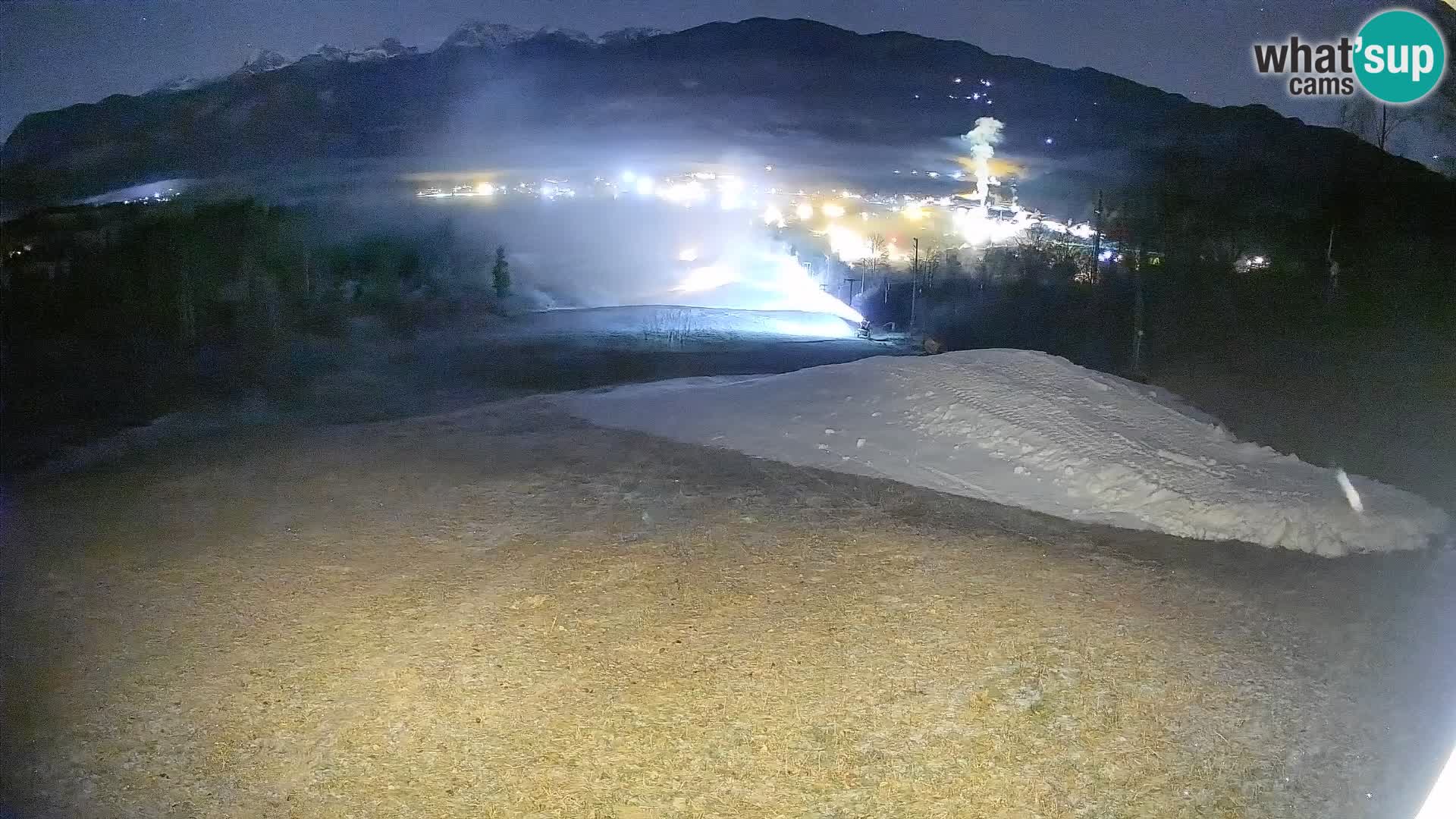 Webcam Bohinjska Bistrica – Vista live dalla stazione sciistica Kozji Hrbet