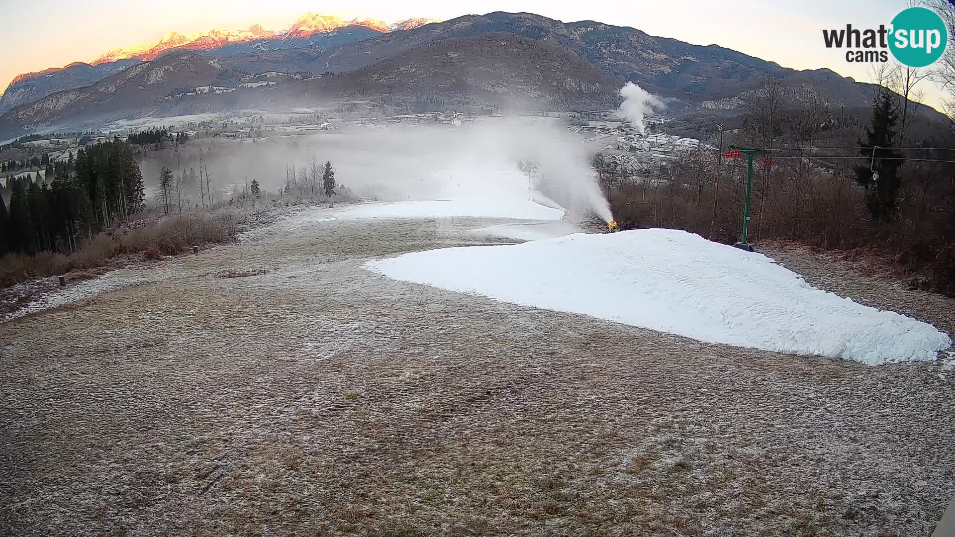 Webcam Bohinjska Bistrica – Live View from Kozji Hrbet Ski Station
