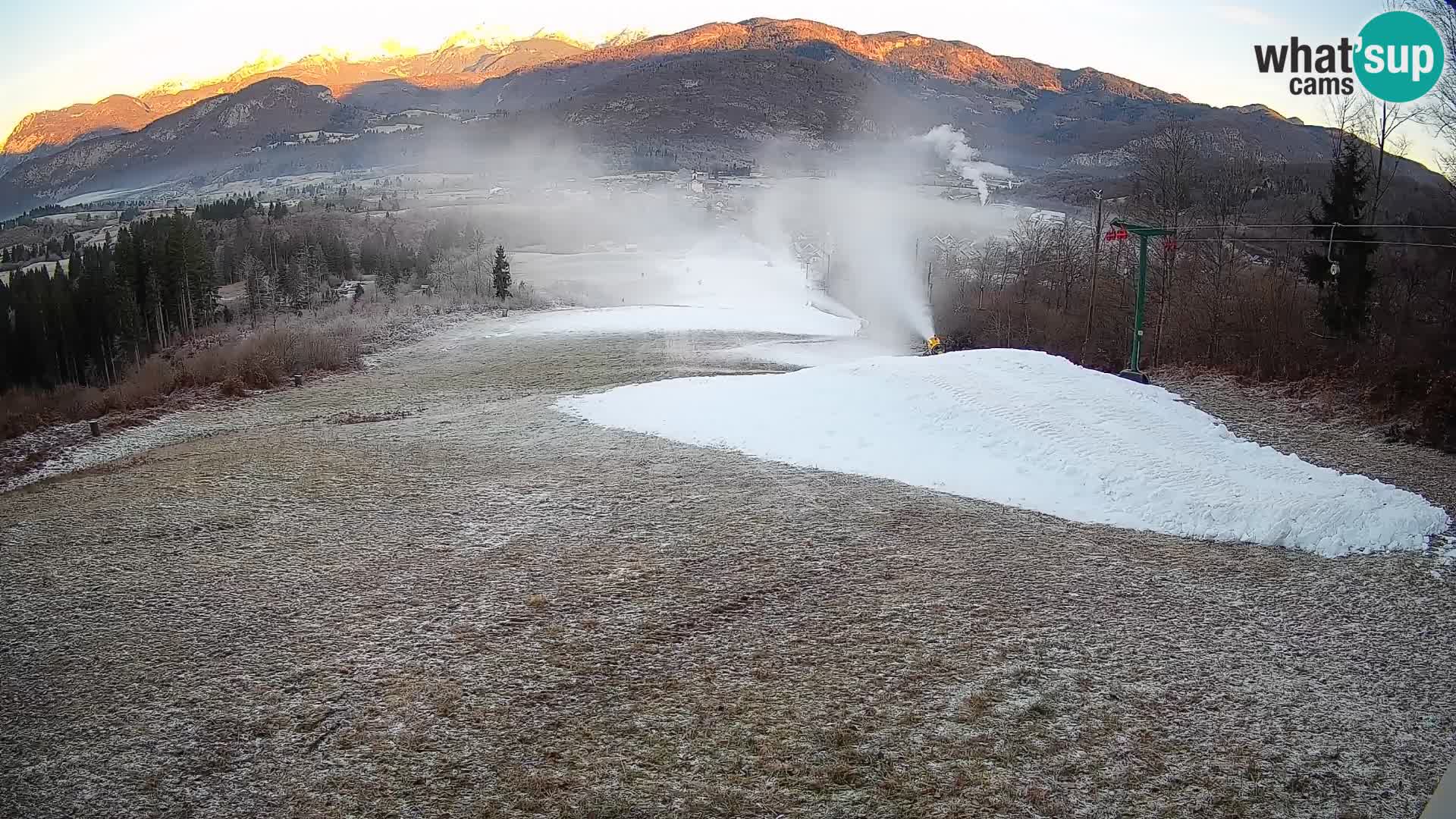 Webcam Bohinjska Bistrica – Live View from Kozji Hrbet Ski Station