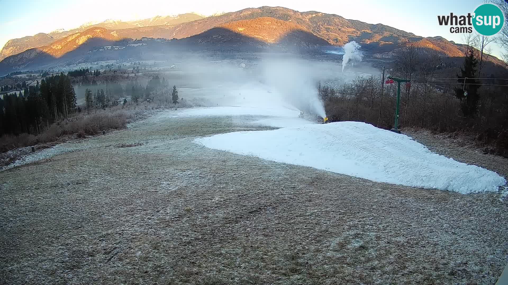 Webcam Bohinjska Bistrica – Vue en direct depuis la station de ski Kozji Hrbet