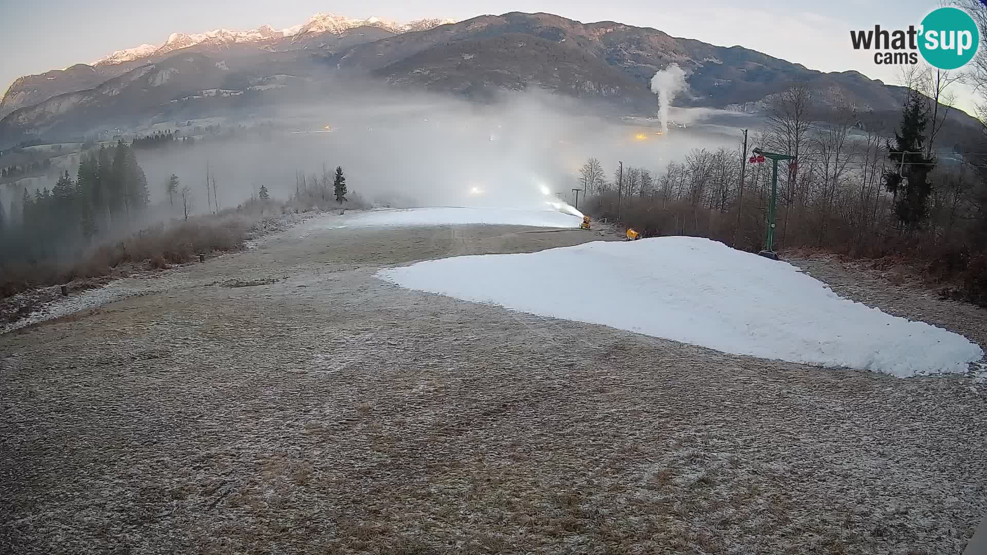 Livekamera Bohinjska Bistrica – Liveblick von der Skistation Kozji Hrbet