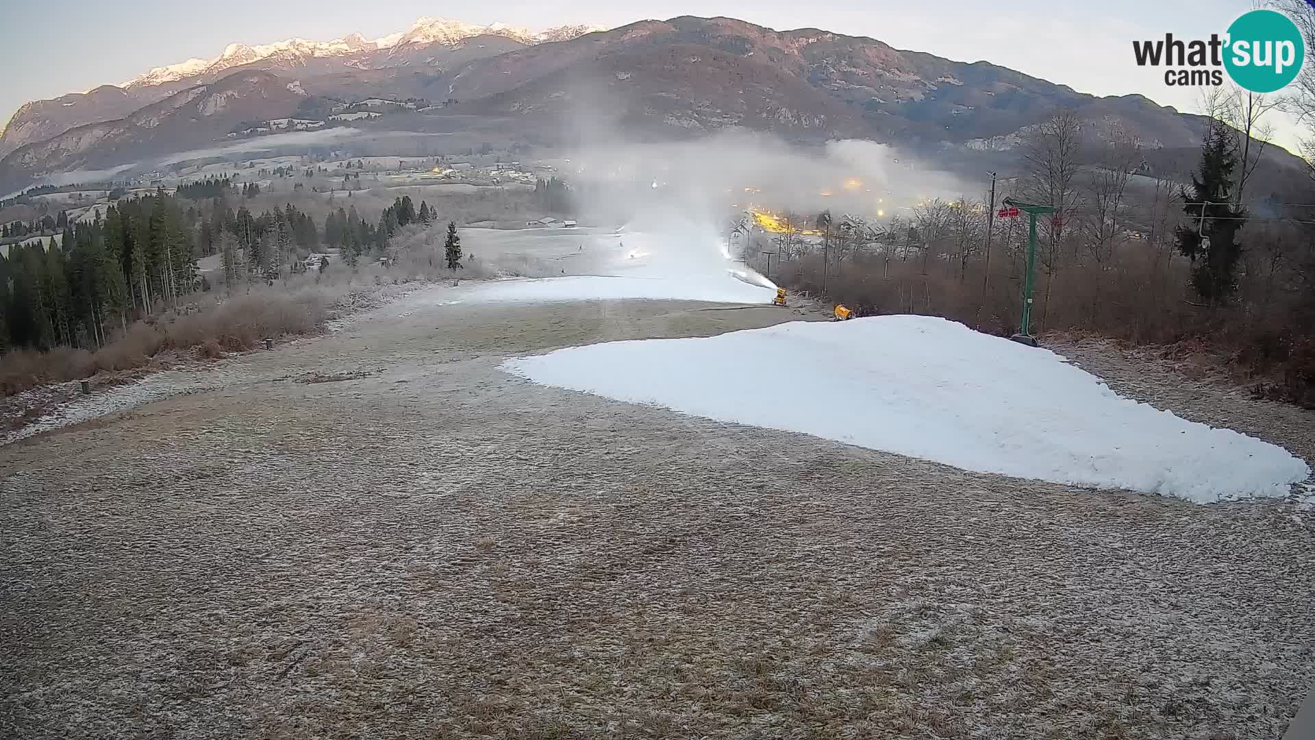 Livekamera Bohinjska Bistrica – Liveblick von der Skistation Kozji Hrbet