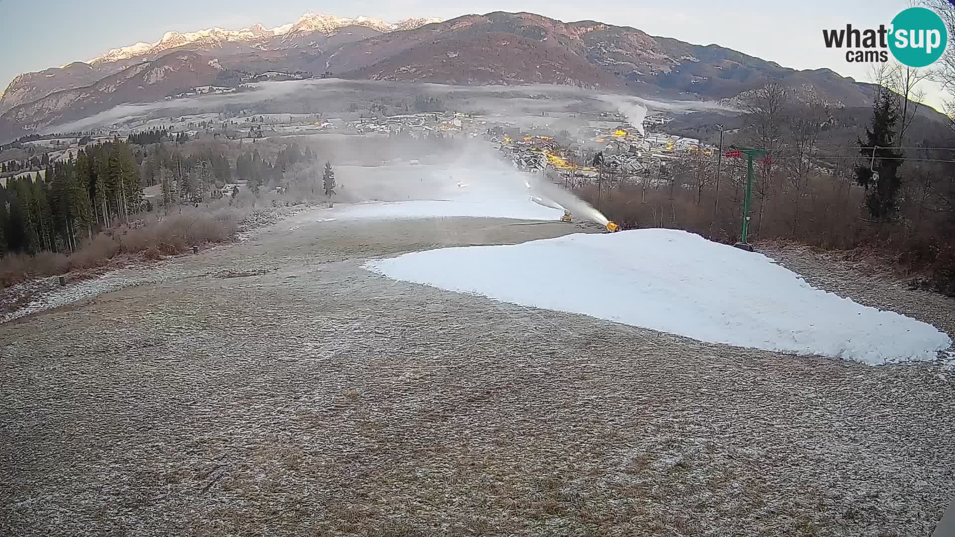 Livekamera Bohinjska Bistrica – Liveblick von der Skistation Kozji Hrbet