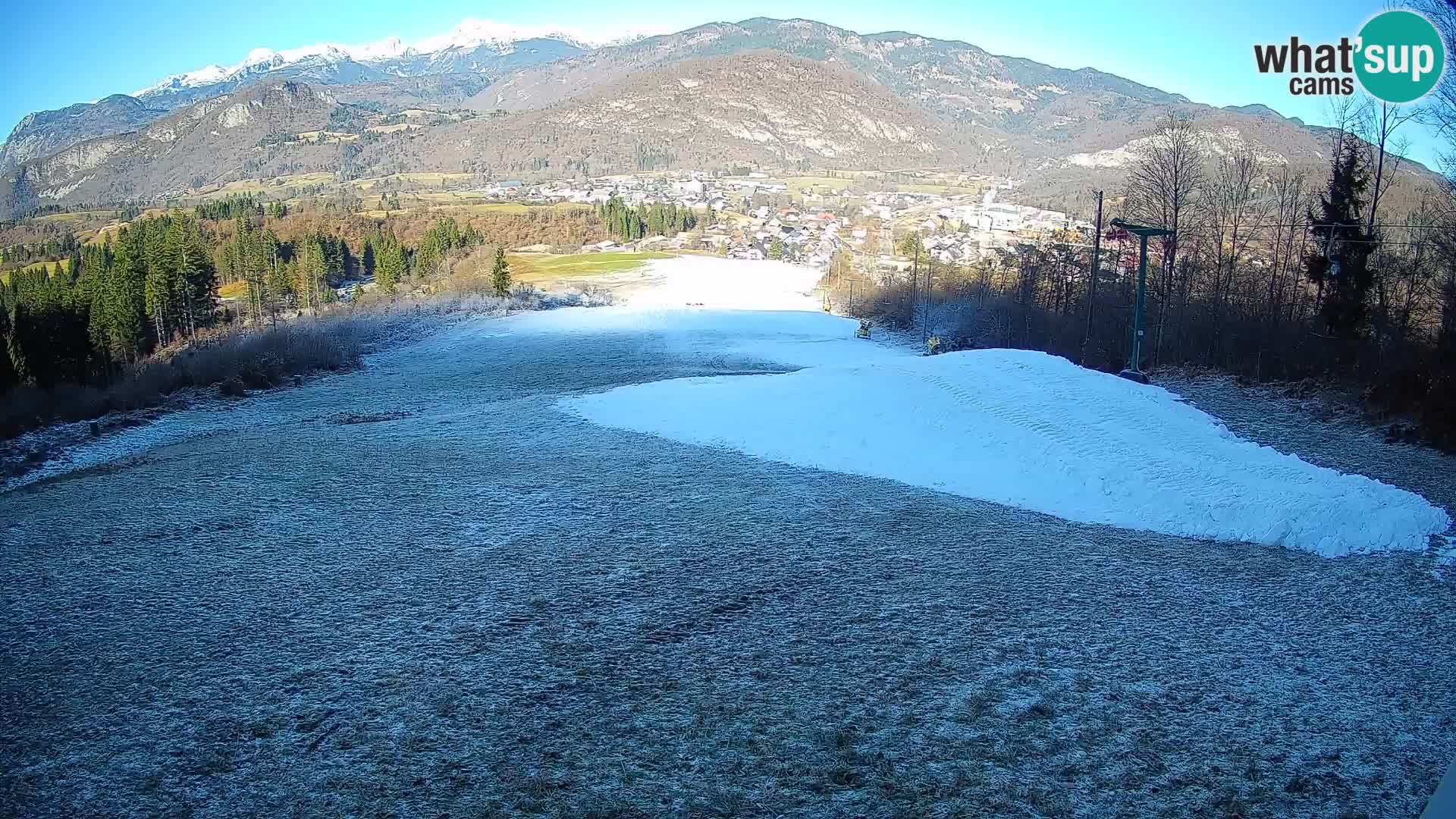 Webcam Bohinjska Bistrica – Live View from Kozji Hrbet Ski Station