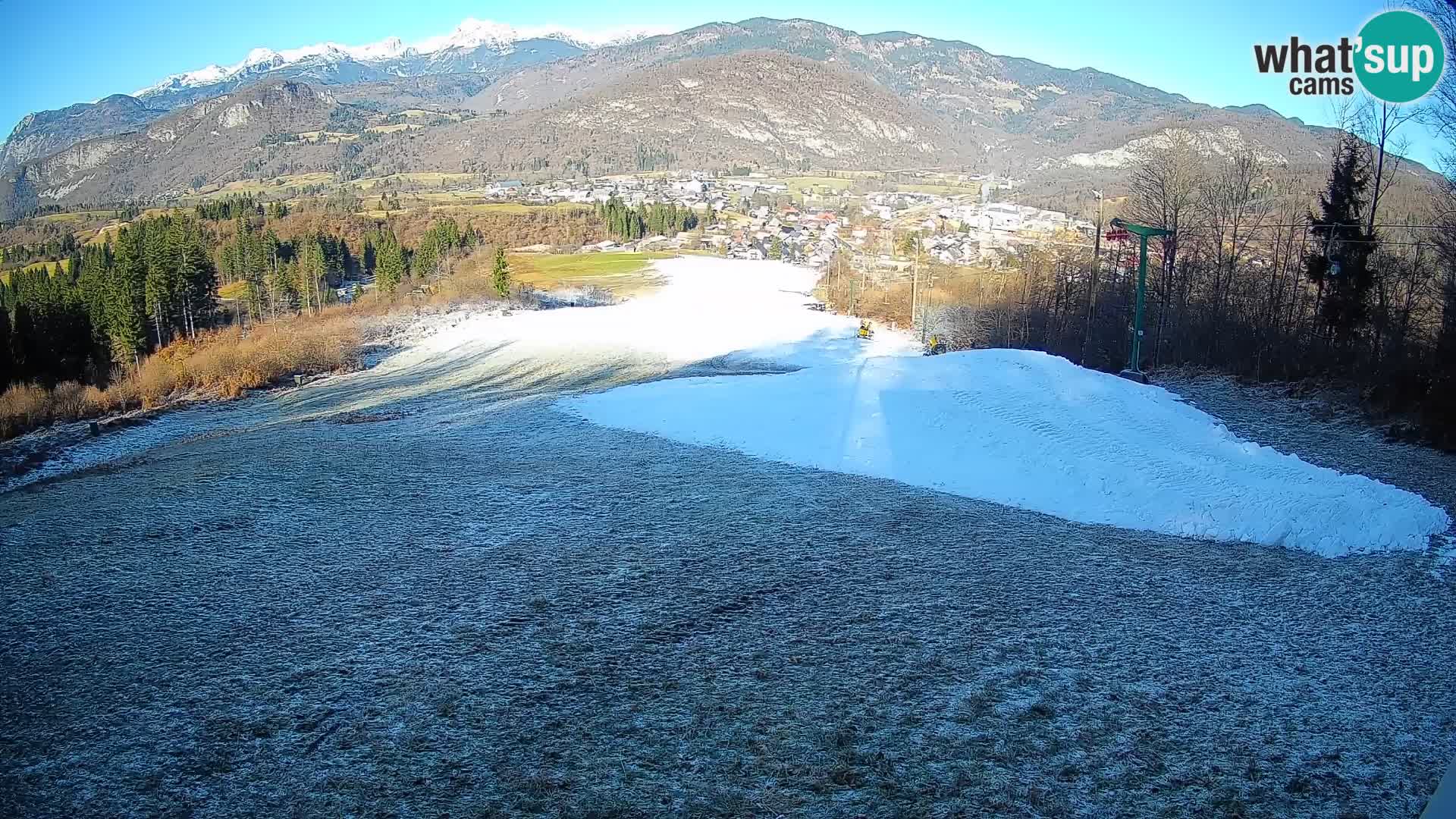 Webcam Bohinjska Bistrica – Vista live dalla stazione sciistica Kozji Hrbet