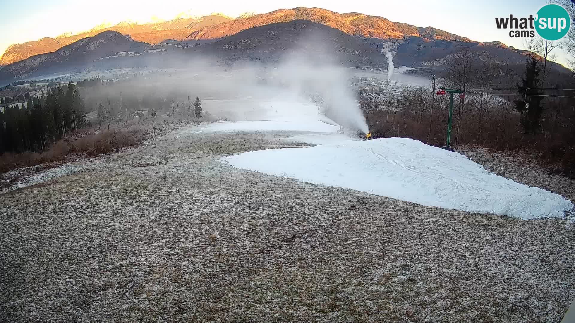 Webcam Bohinjska Bistrica – Vista live dalla stazione sciistica Kozji Hrbet