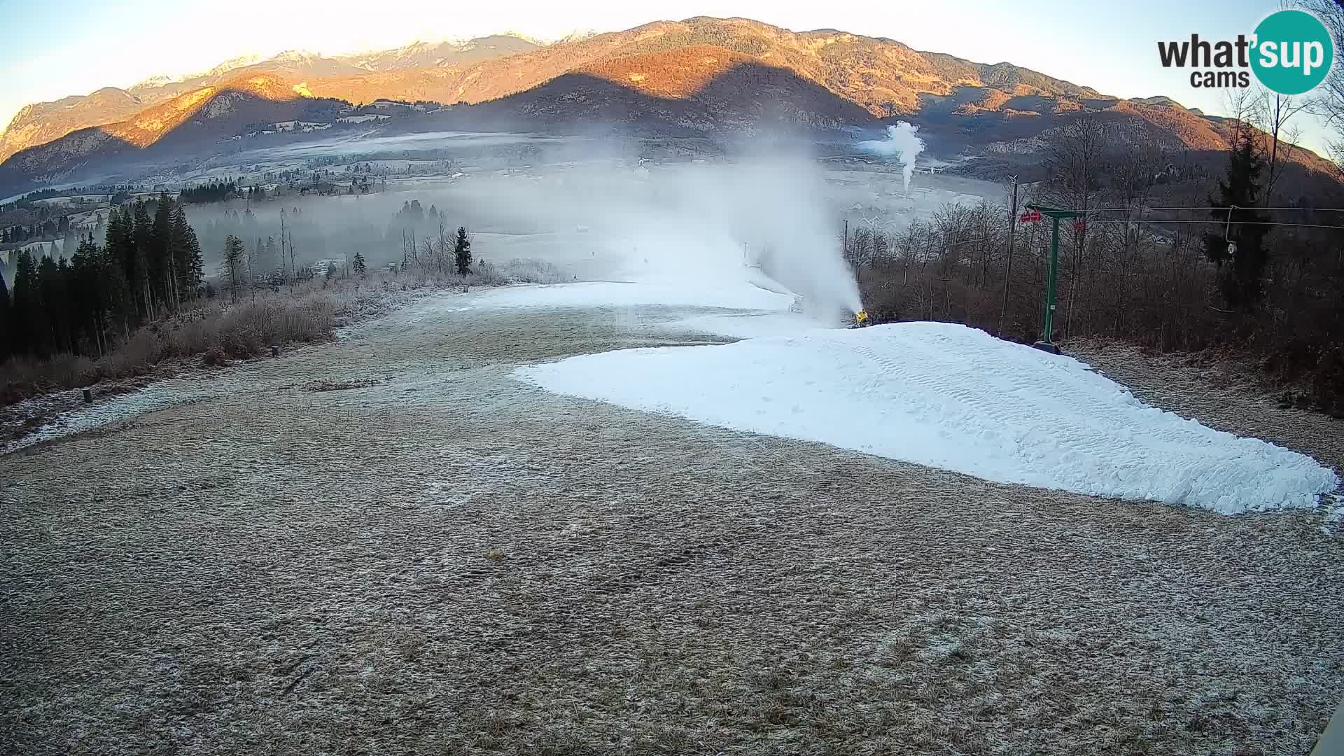 Webcam Bohinjska Bistrica – Vista live dalla stazione sciistica Kozji Hrbet