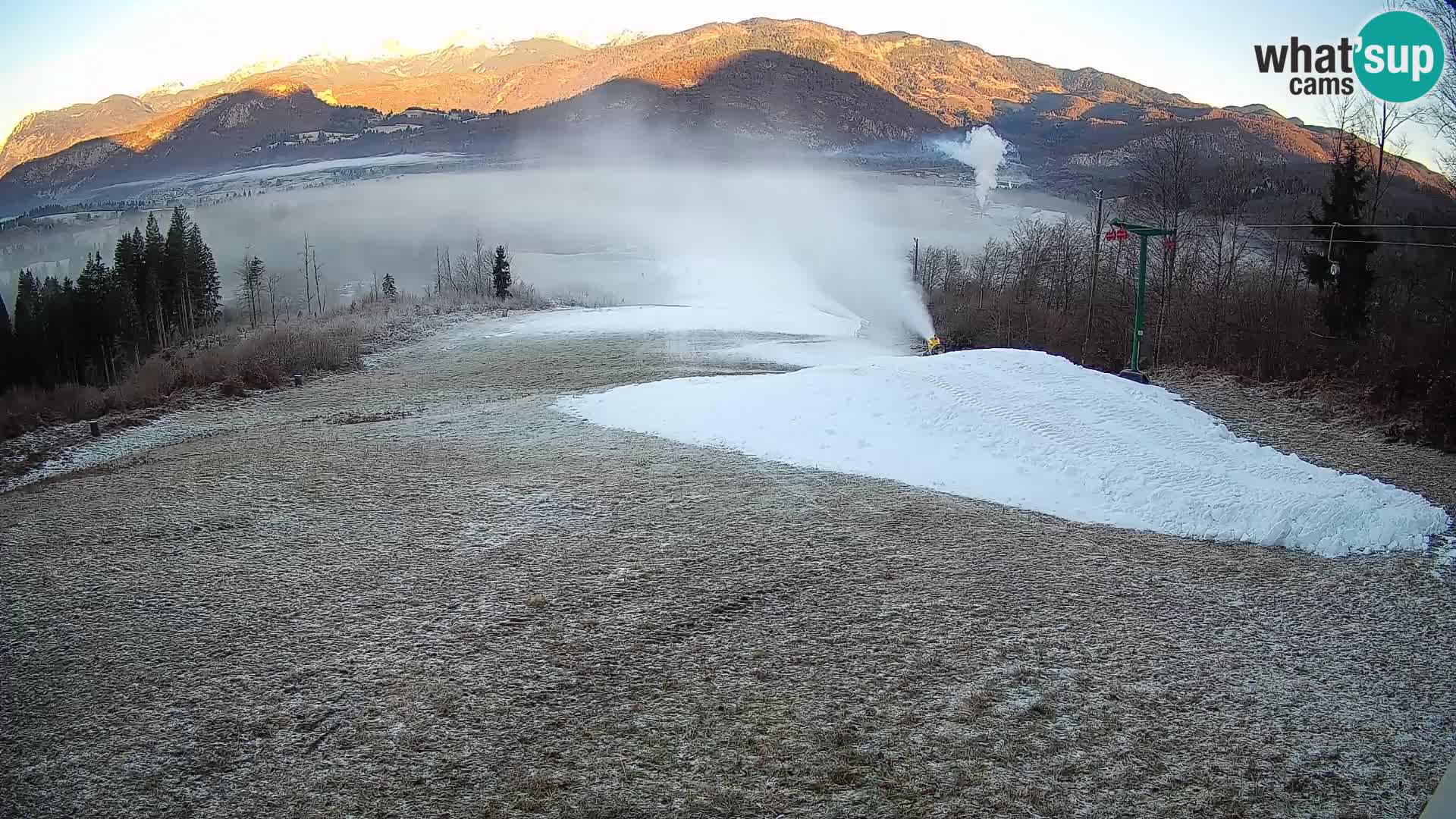 Webcam Bohinjska Bistrica – Vista live dalla stazione sciistica Kozji Hrbet