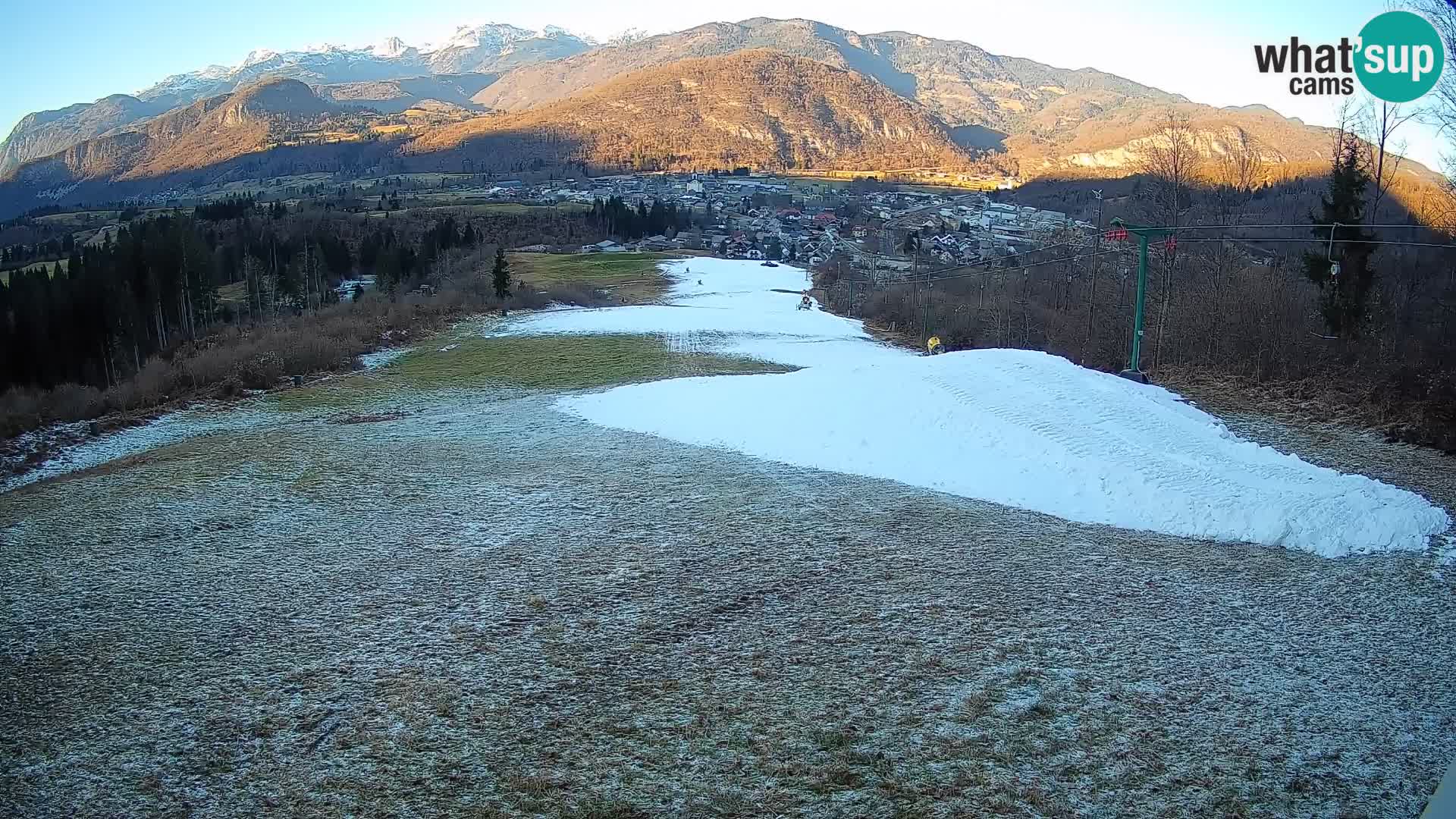 Webcam Bohinjska Bistrica – Live View from Kozji Hrbet Ski Station