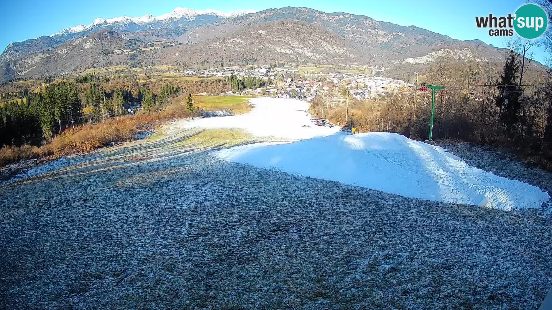 Webcam Bohinjska Bistrica – Vue en direct depuis la station de ski Kozji Hrbet