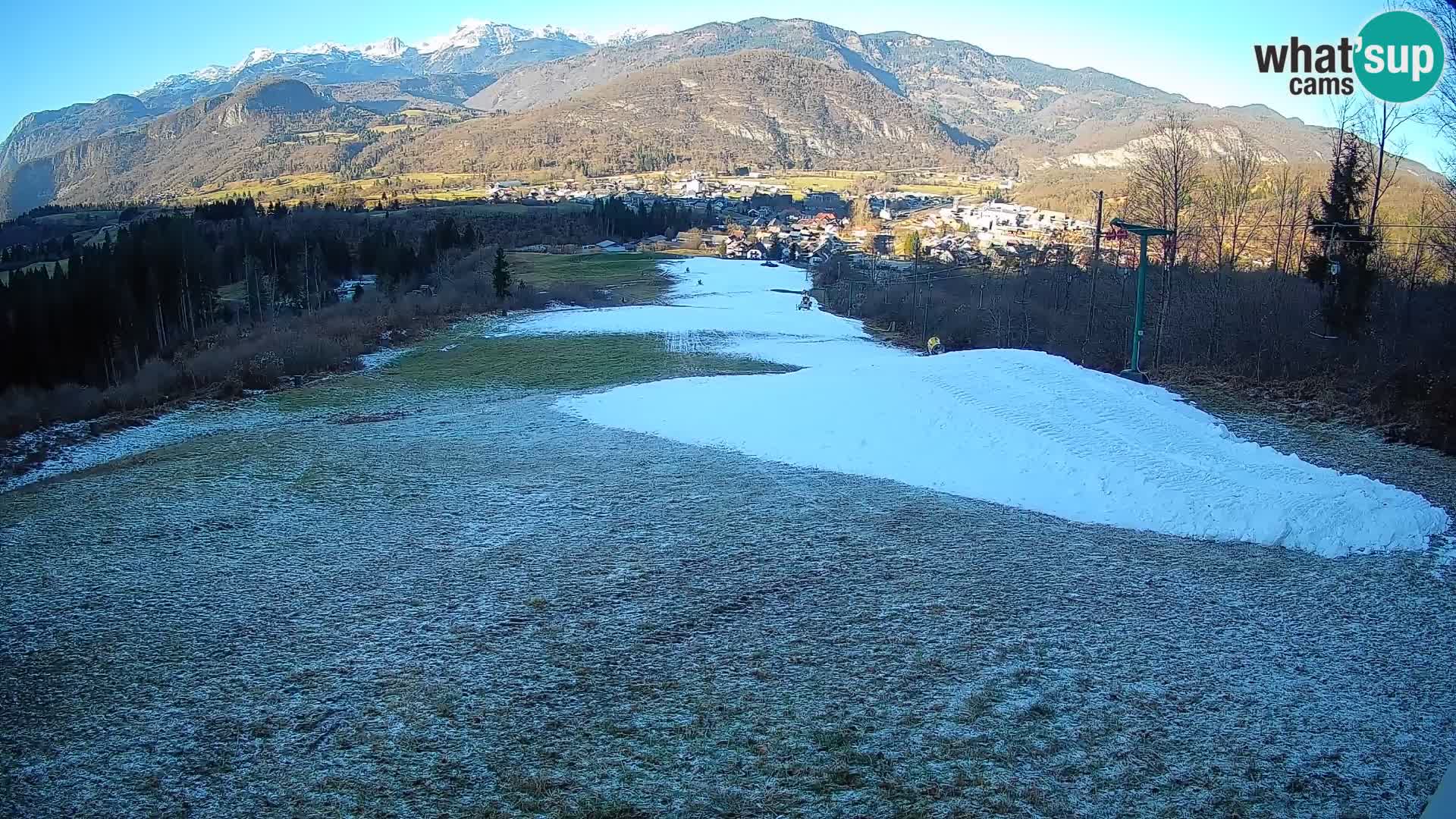 Spletna kamera Bohinjska Bistrica – Pogled v živo s smučišča Kozji Hrbet