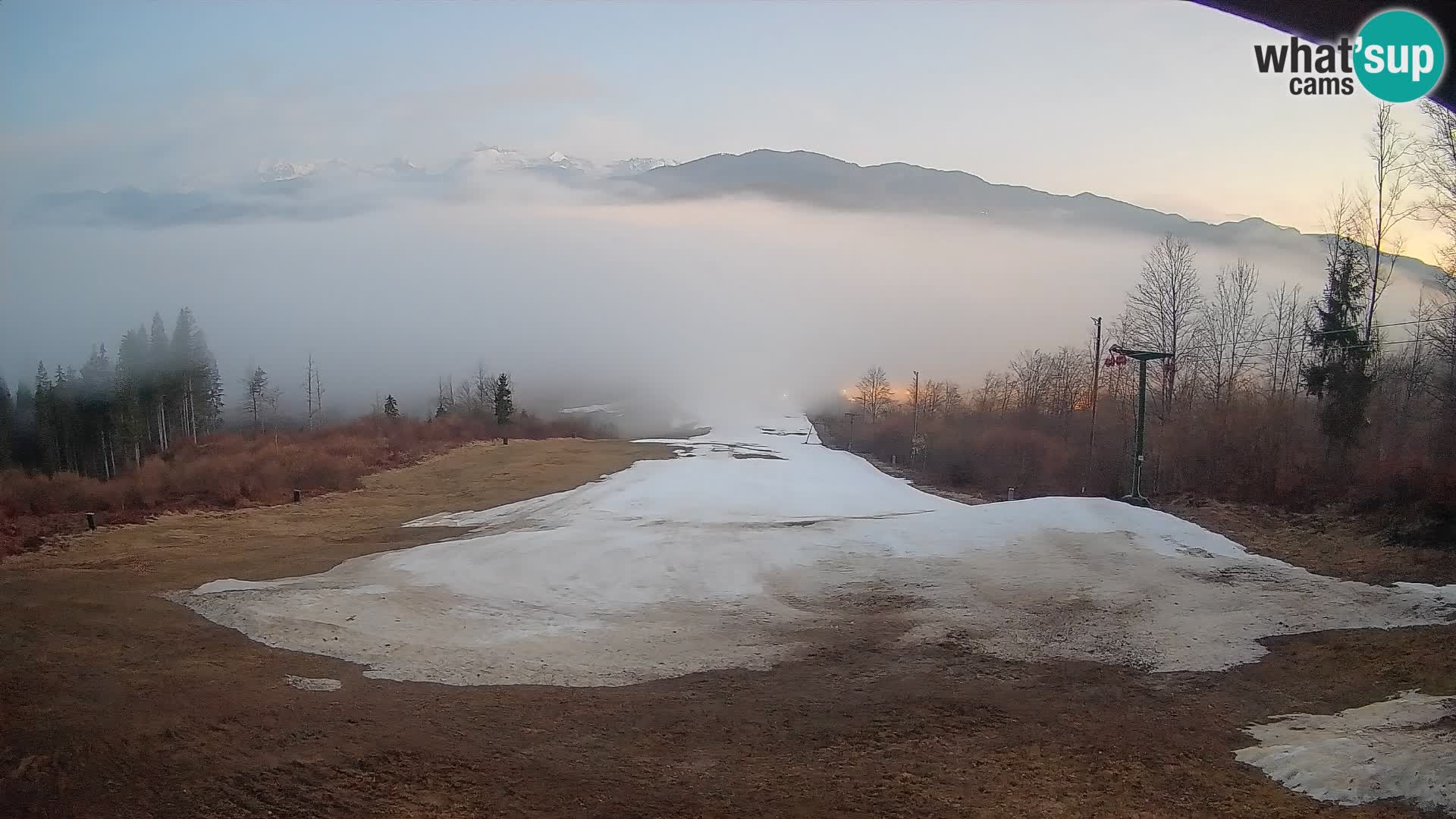 Webcam Bohinjska Bistrica – Vista live dalla stazione sciistica Kozji Hrbet