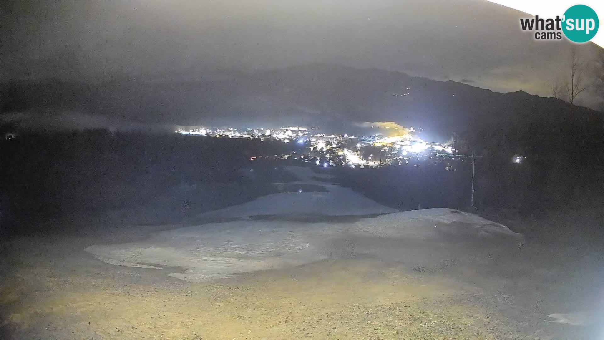 Spletna kamera Bohinjska Bistrica – Pogled v živo s smučišča Kozji Hrbet