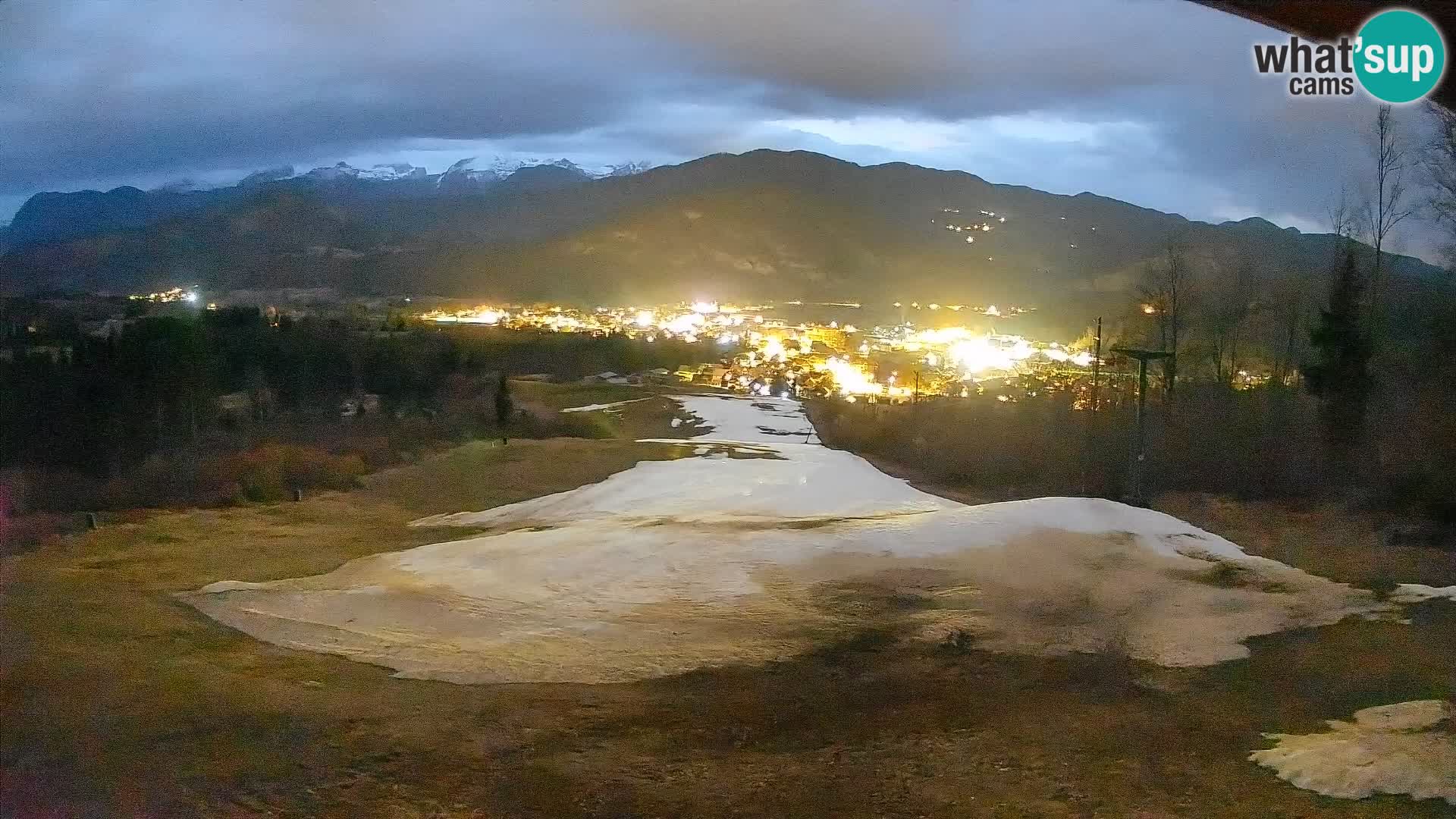 Spletna kamera Bohinjska Bistrica – Pogled v živo s smučišča Kozji Hrbet