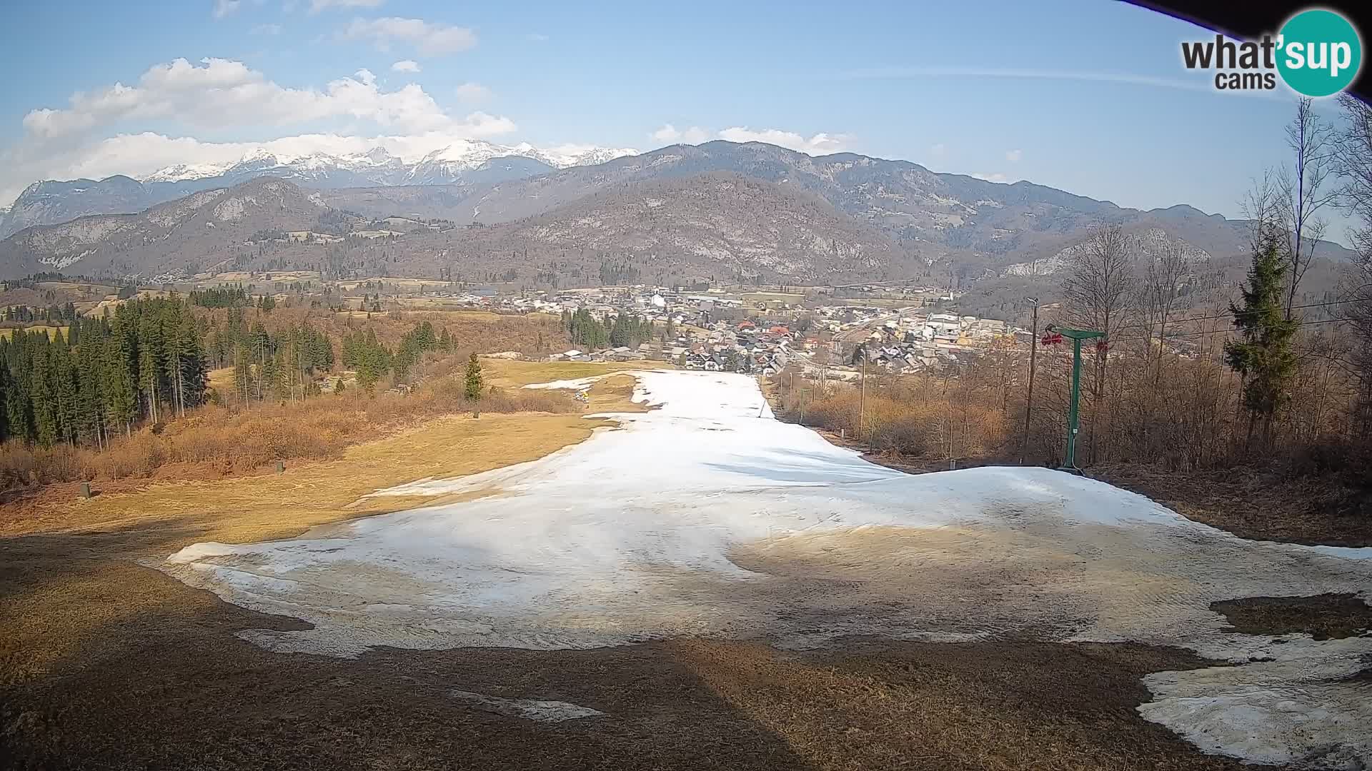 Webcam Bohinjska Bistrica – Live View from Kozji Hrbet Ski Station