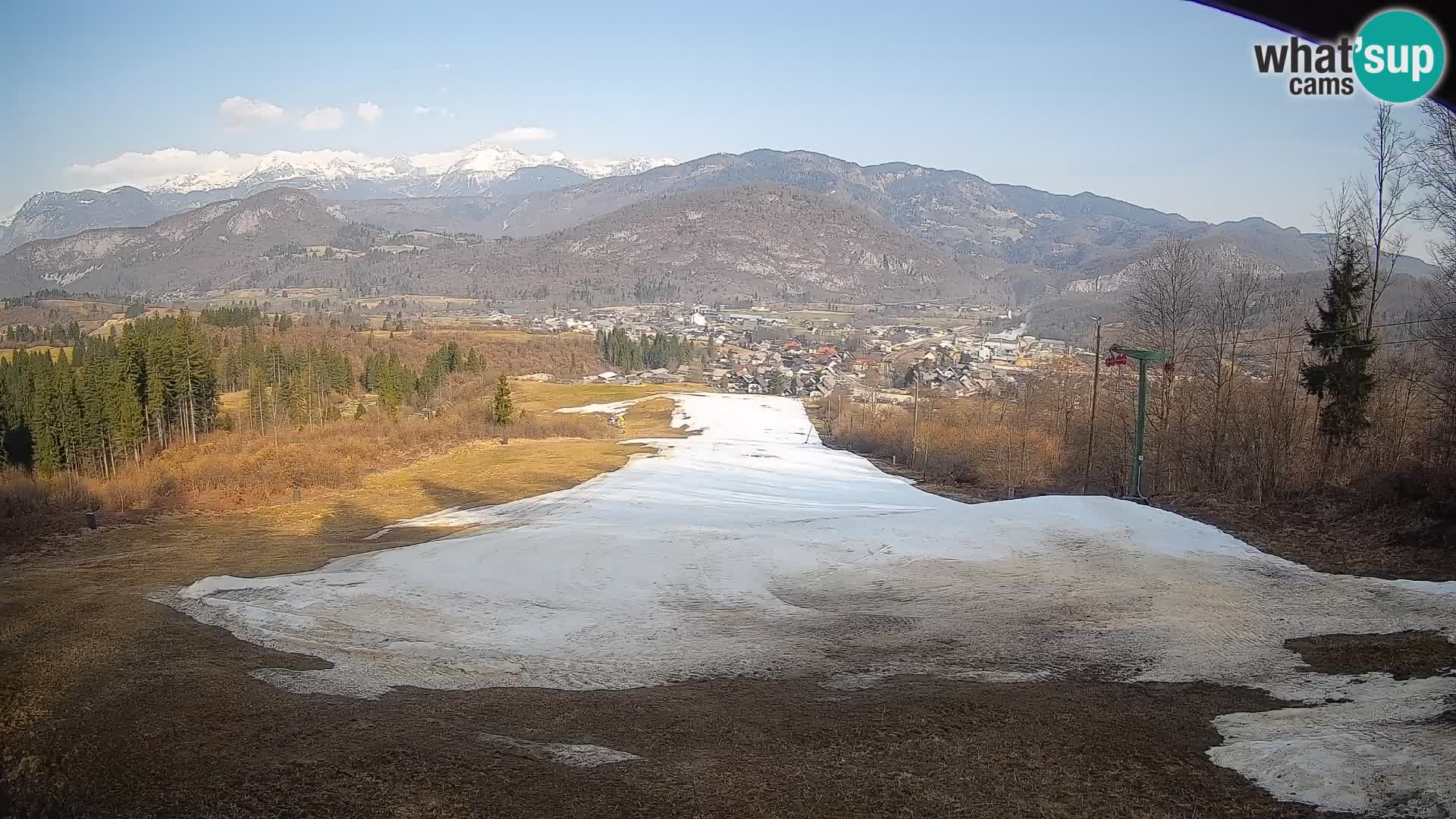 Webcam Bohinjska Bistrica – Vue en direct depuis la station de ski Kozji Hrbet