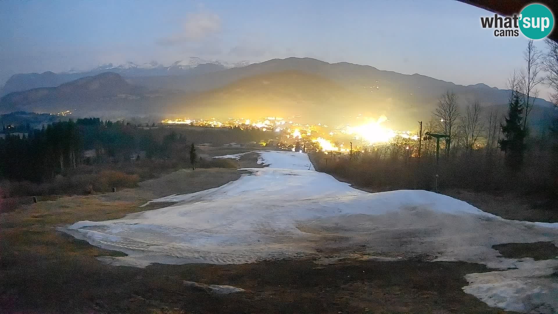 Webcam Bohinjska Bistrica – Live View from Kozji Hrbet Ski Station