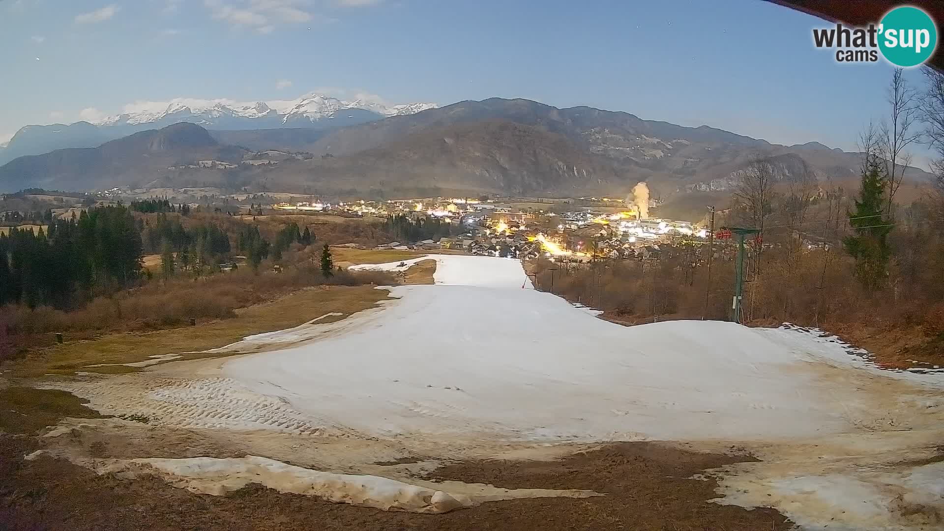 Livekamera Bohinjska Bistrica – Liveblick von der Skistation Kozji Hrbet