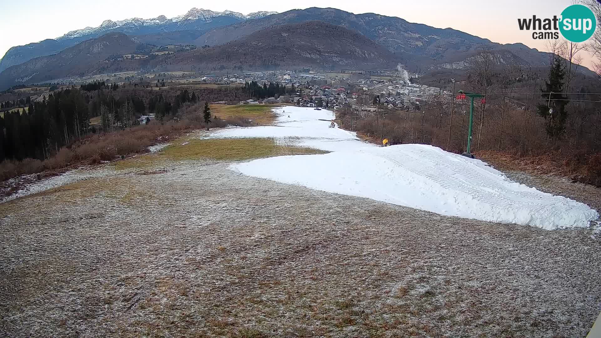 Webcam Bohinjska Bistrica – Vista live dalla stazione sciistica Kozji Hrbet