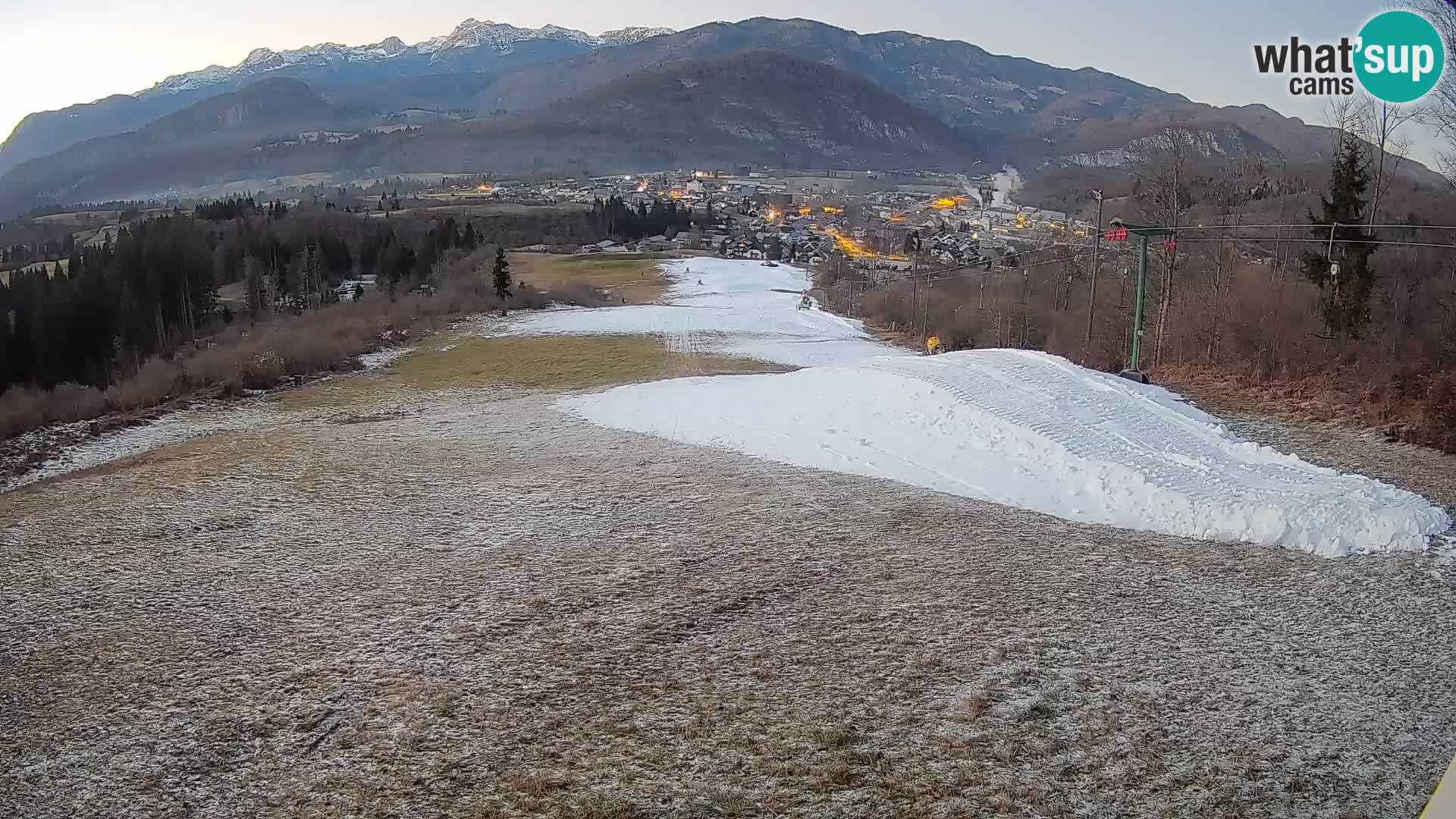 Webcam Bohinjska Bistrica – Vue en direct depuis la station de ski Kozji Hrbet